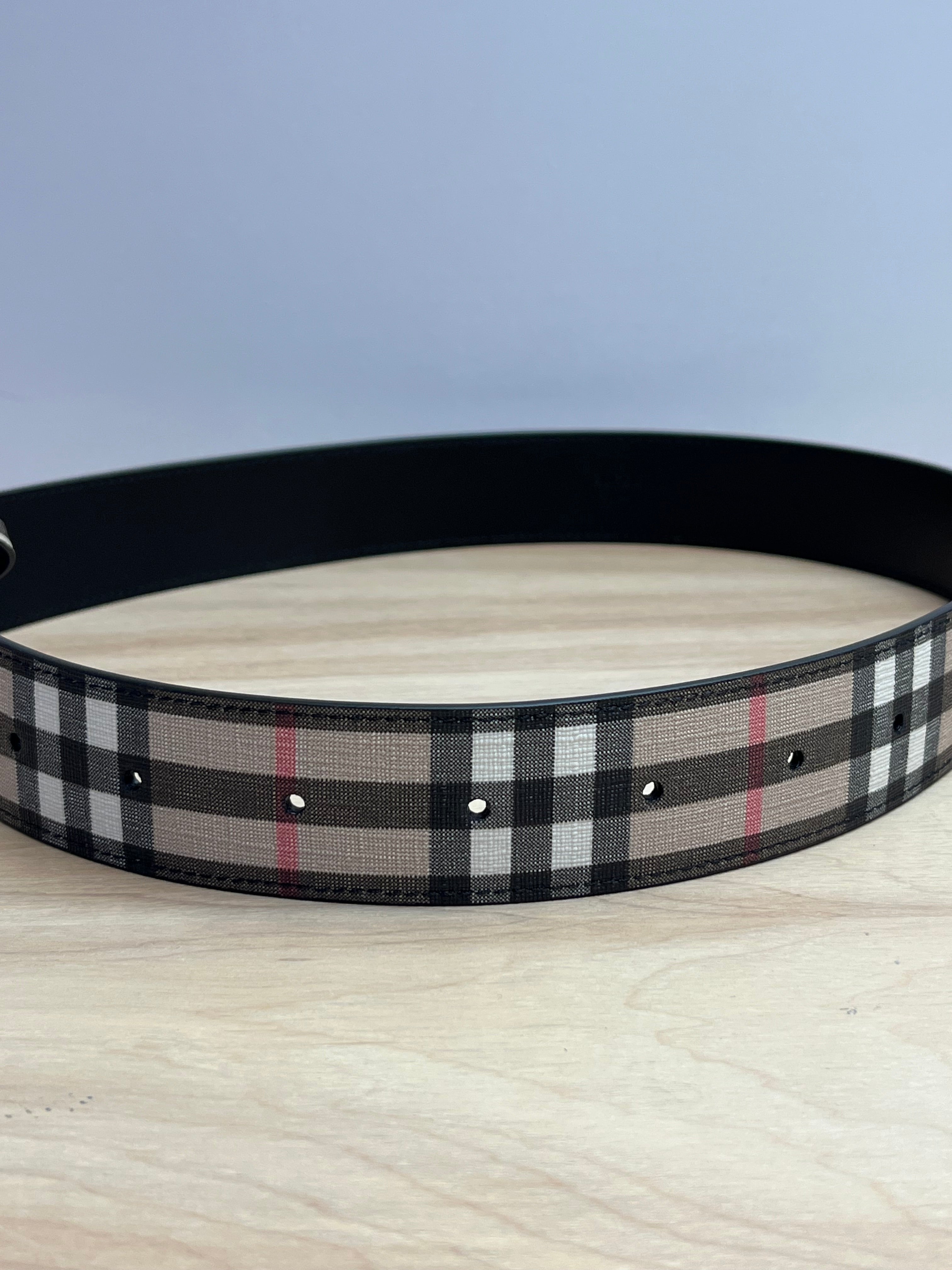 Burberry Check TB Belt