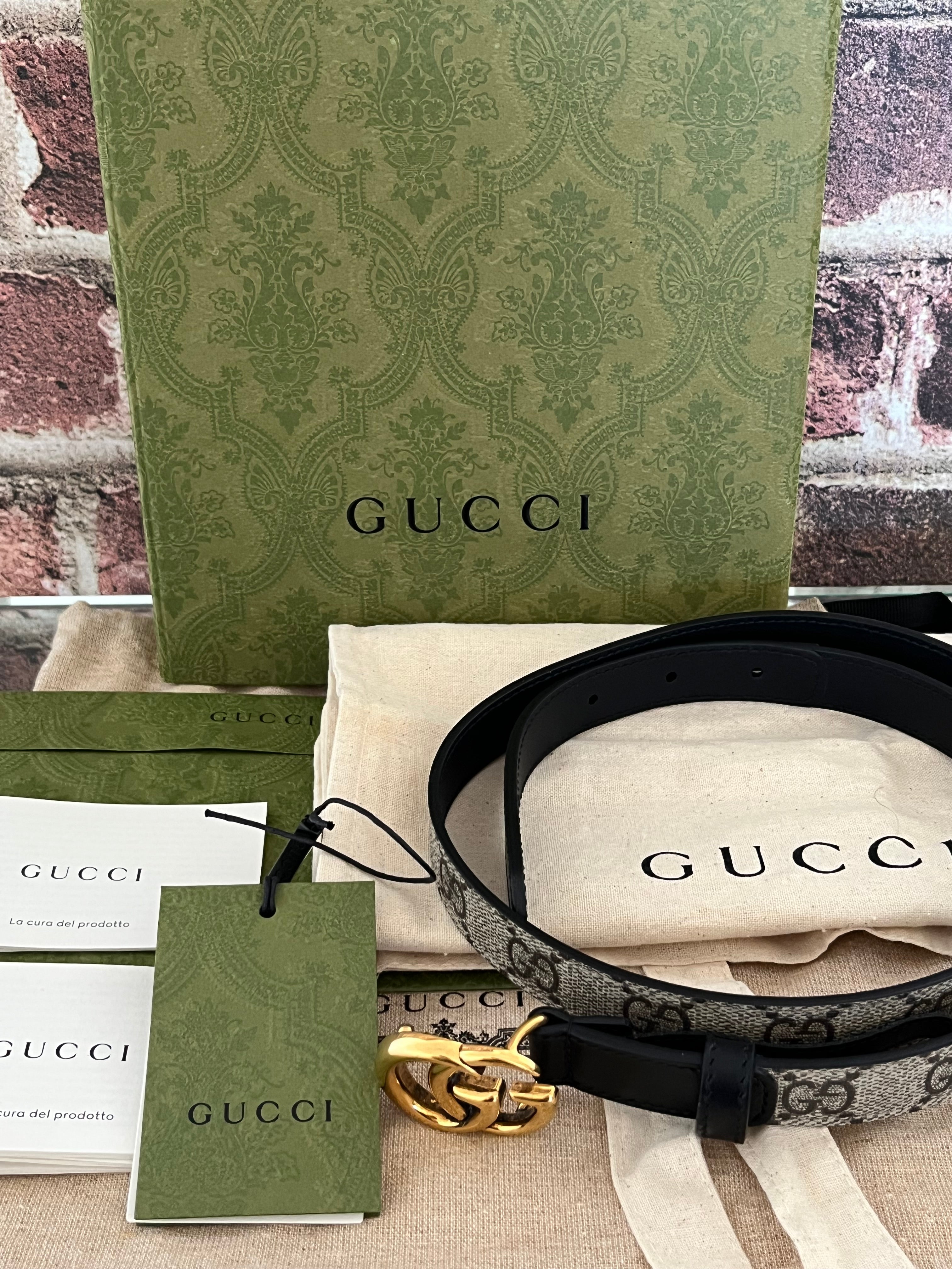 Gucci GG Marmont Thin Belt