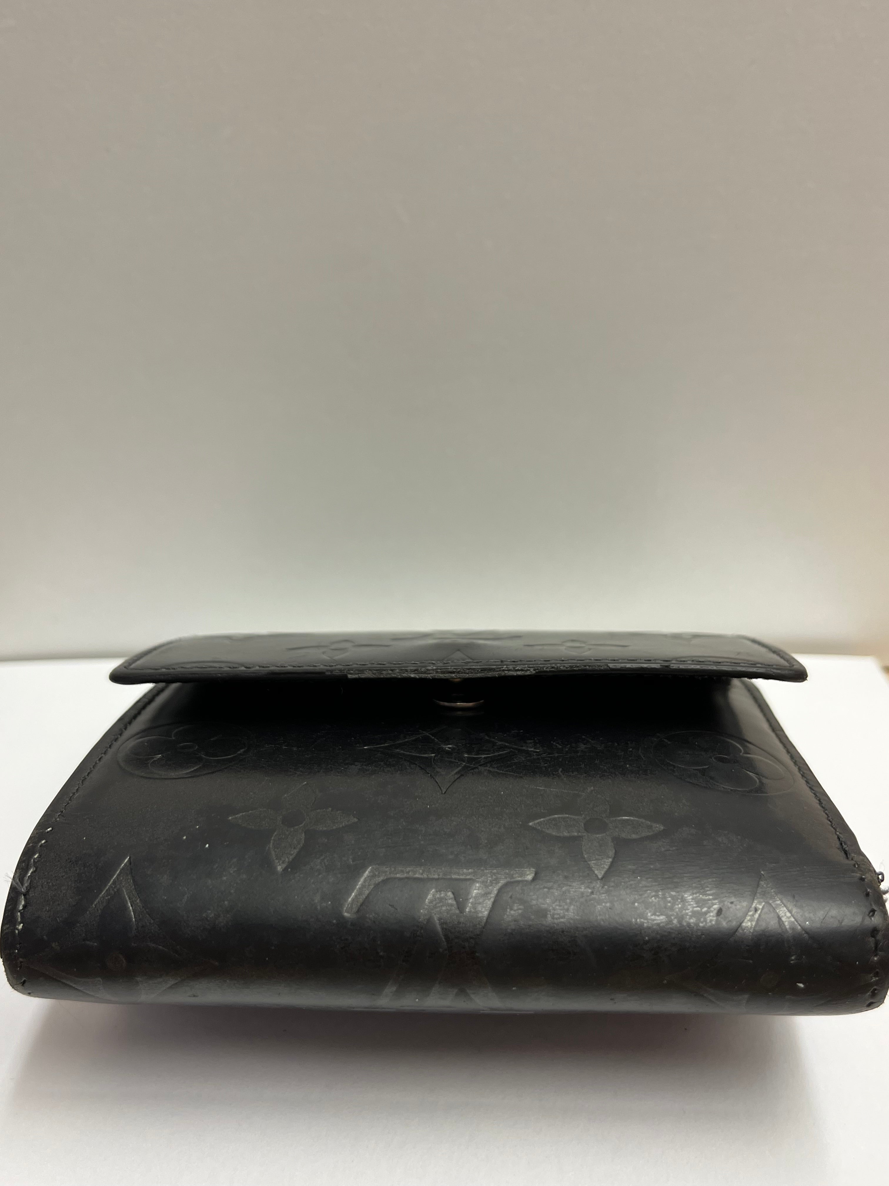 Louis Vuitton Matte Monogram Trifold Wallet