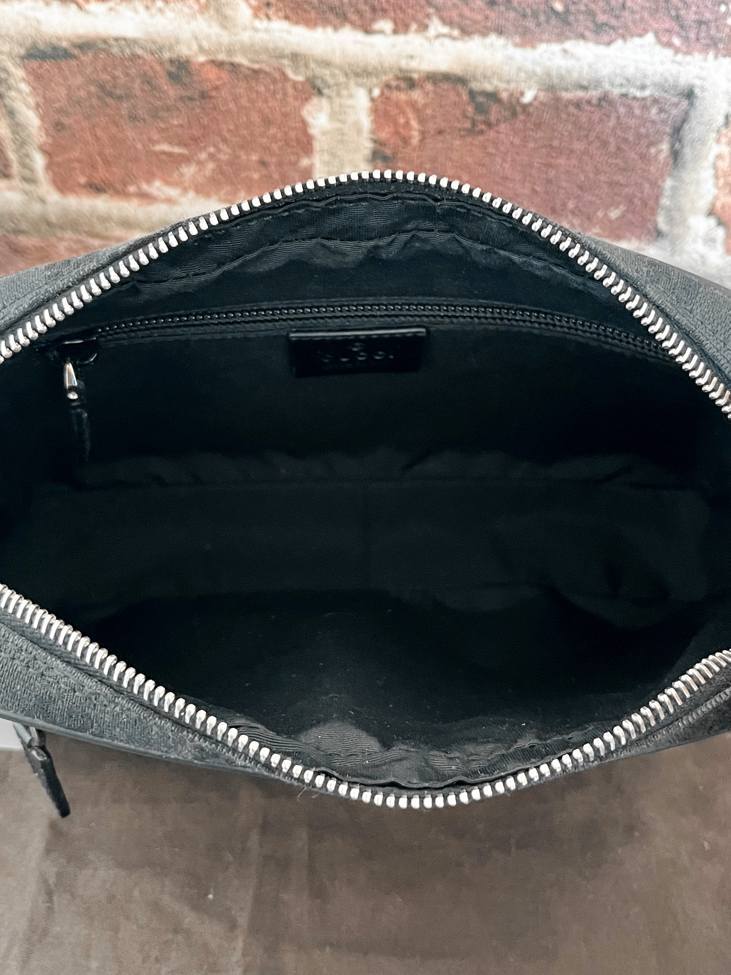 Gucci GG Canvas Clutch Wristlet