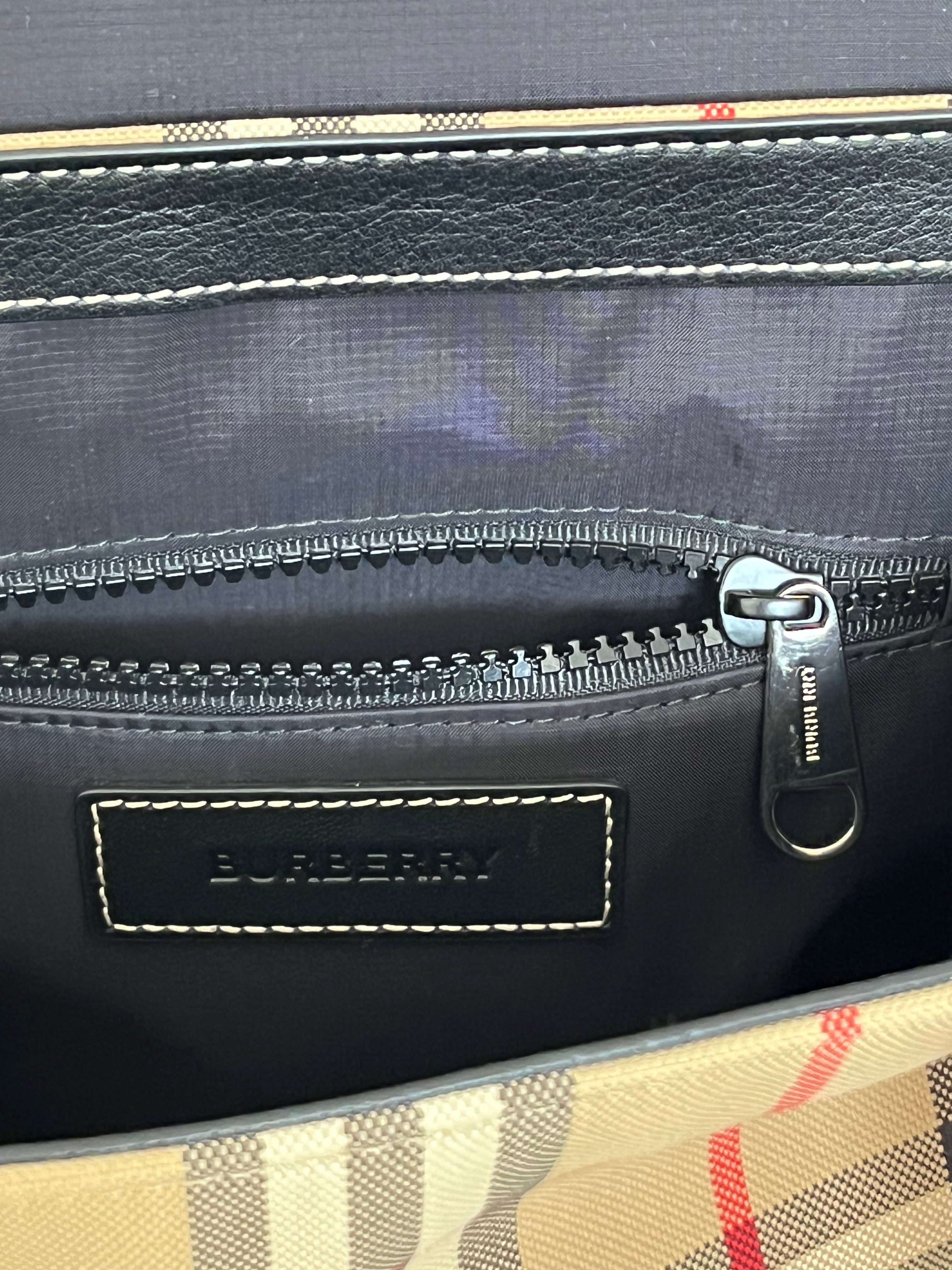 Burberry Check Dewey Backpack