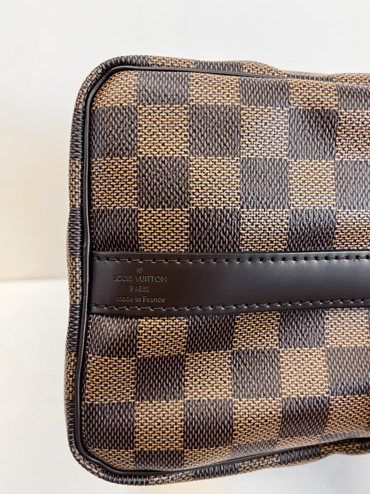 Louis Vuitton Damier Ebene Speedy Bandouliere 25