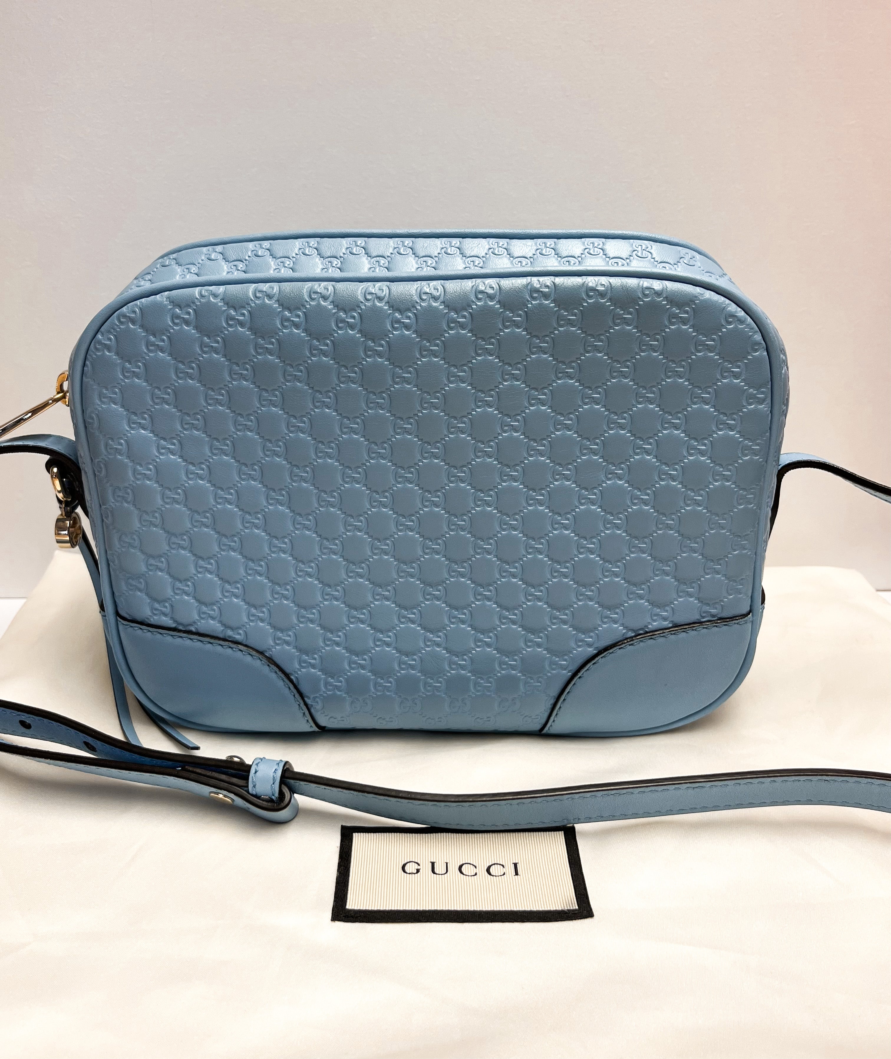 Gucci Microguccissima Bree Crossbody Bag