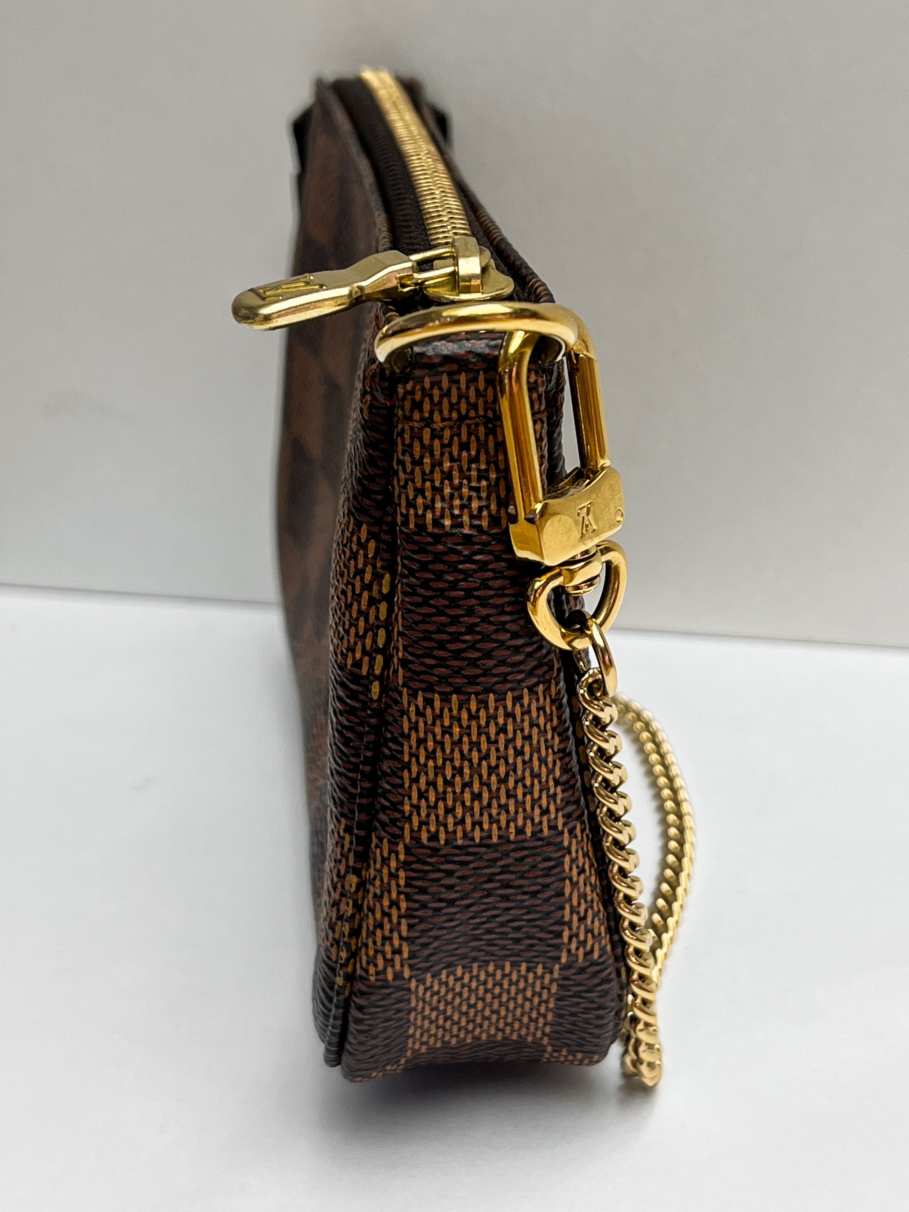 Louis Vuitton Damier Ebène Mini Pochette Accessoires