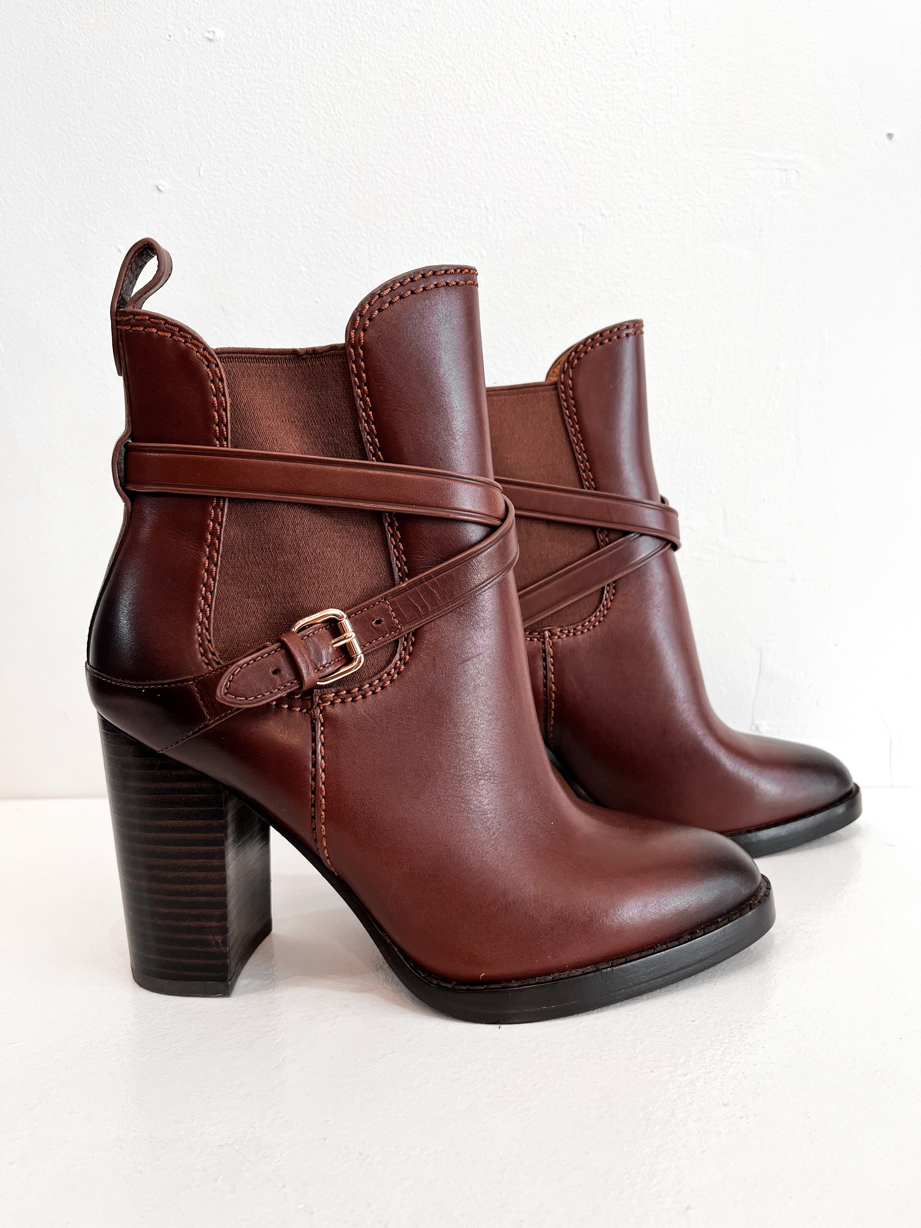 Coach Leather Boots