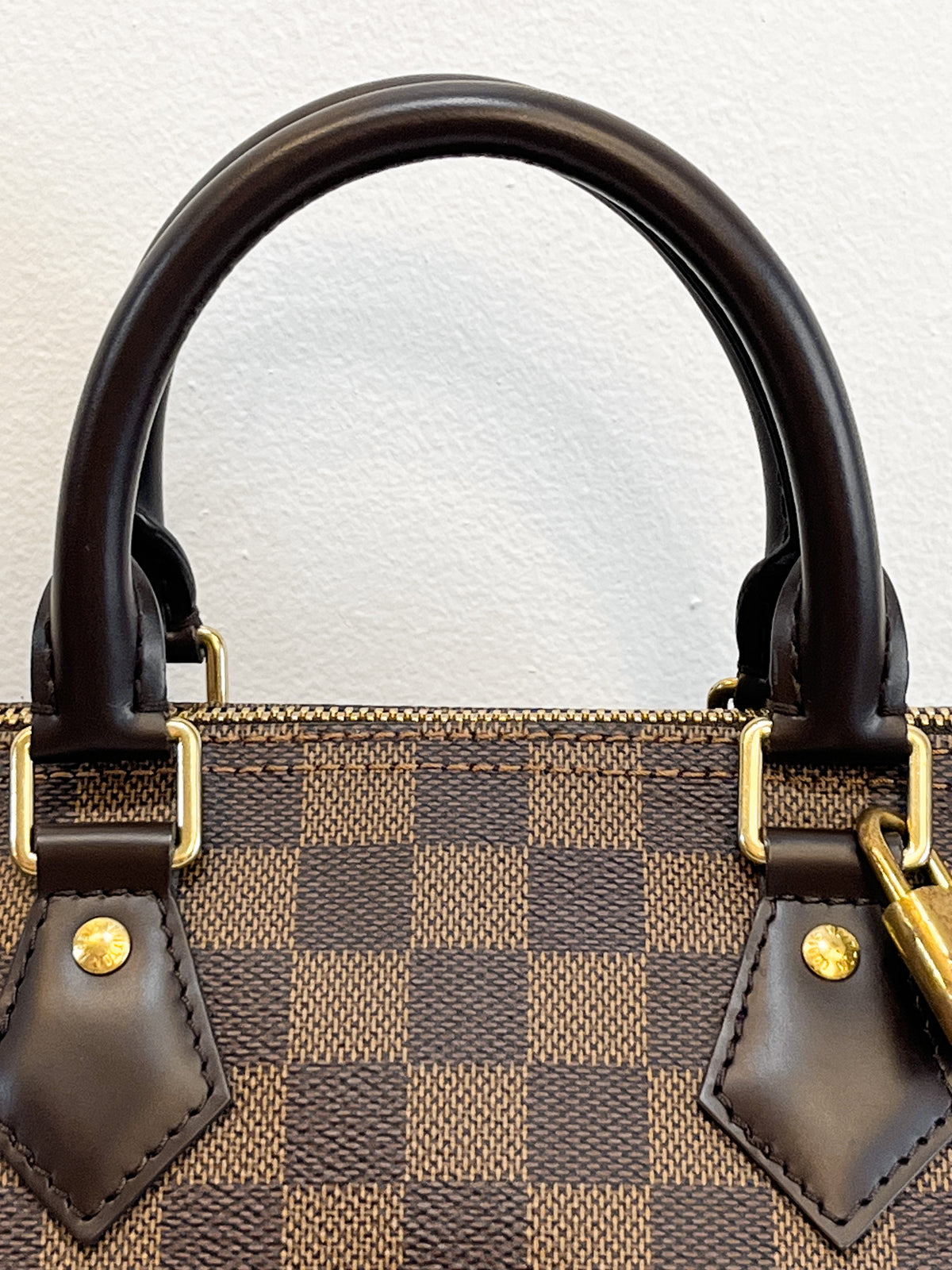 Louis Vuitton Damier Ebene Speedy Bandouliere 25