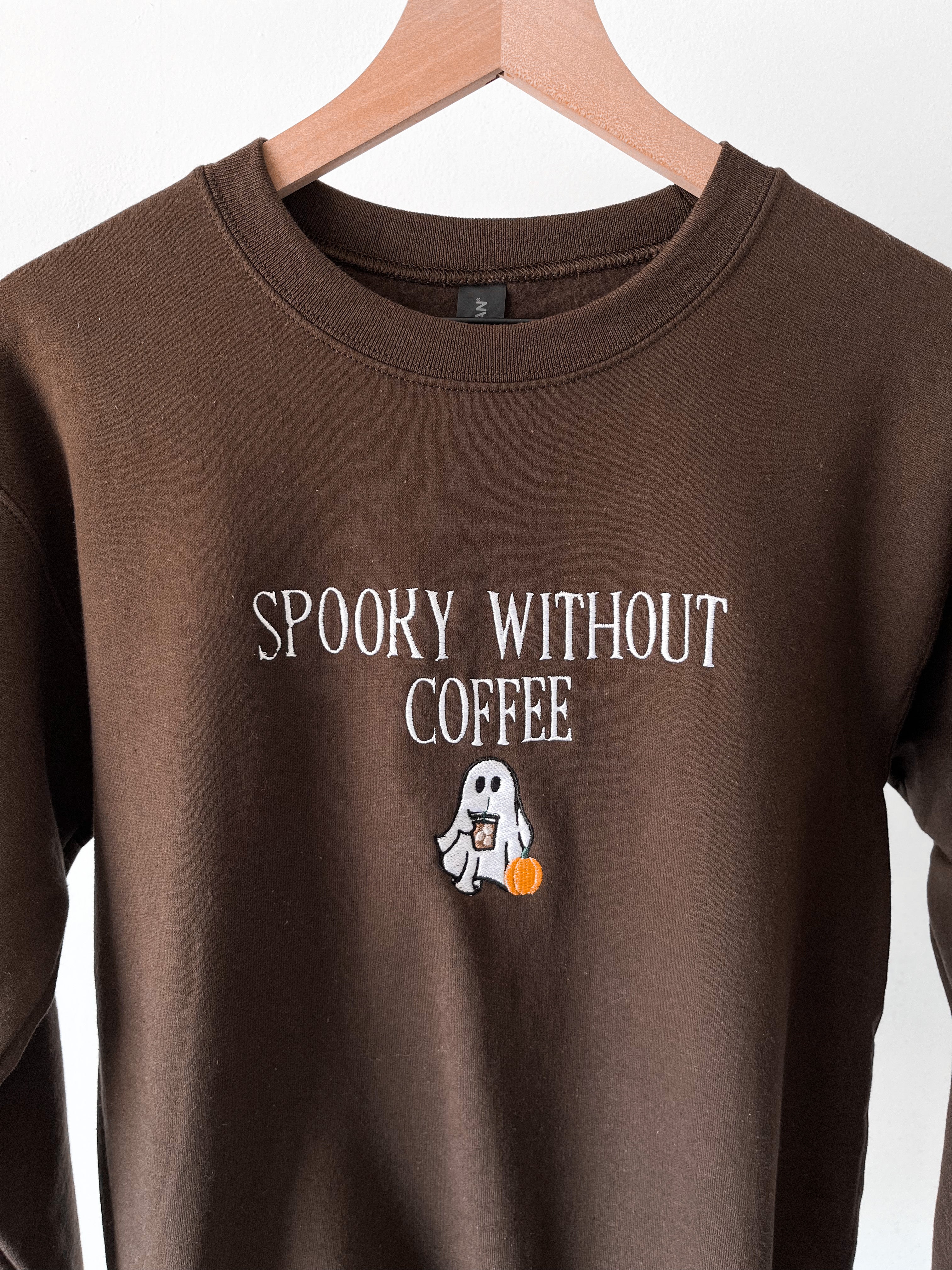 Tomorrow Spooky Without Coffee Sweatshirt