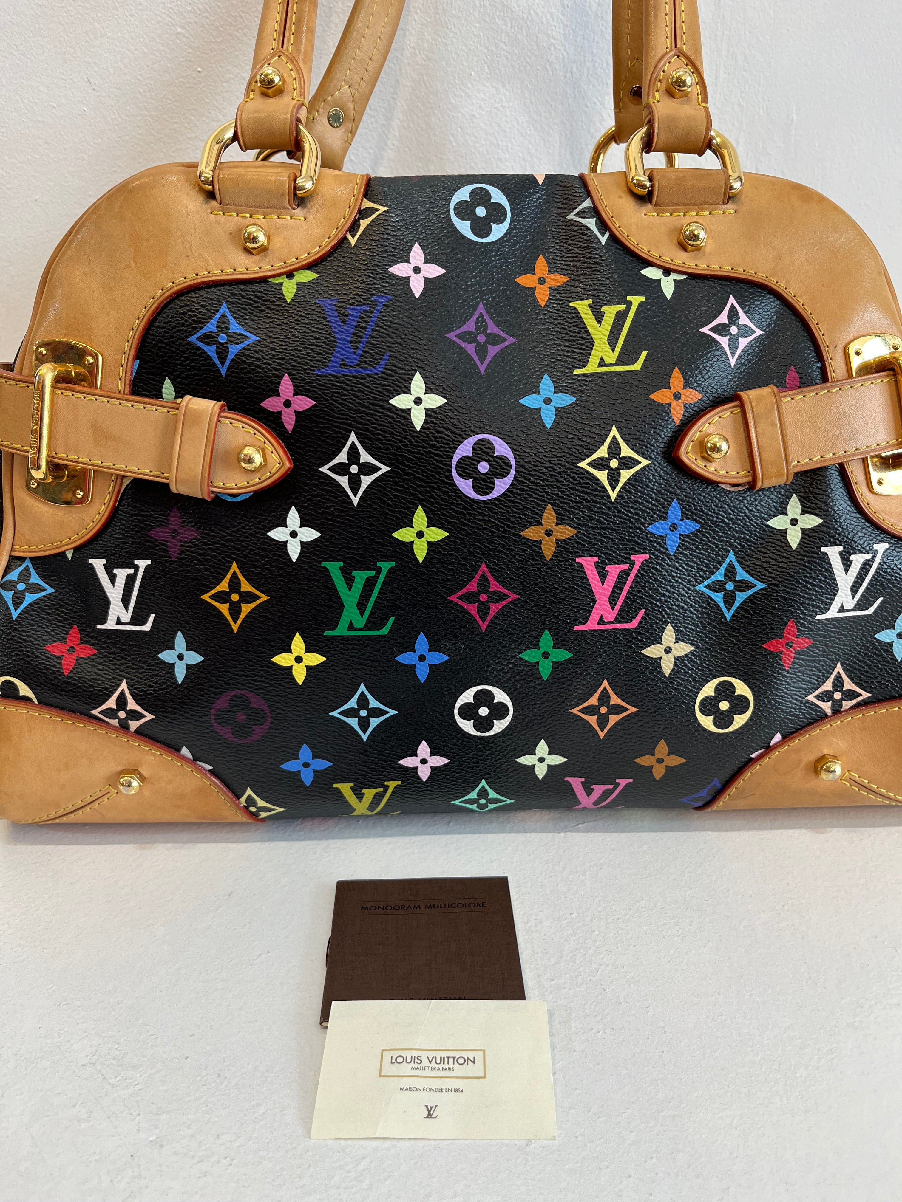 Louis Vuitton Monogram Multicolore Claudia Shoulder Bag