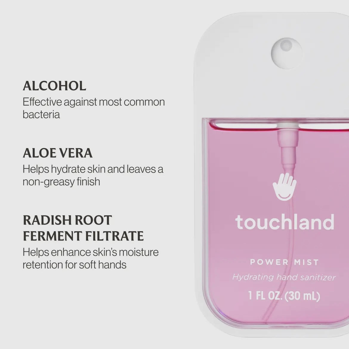 Touchland Berry Bliss Scented Hand Sanitizer