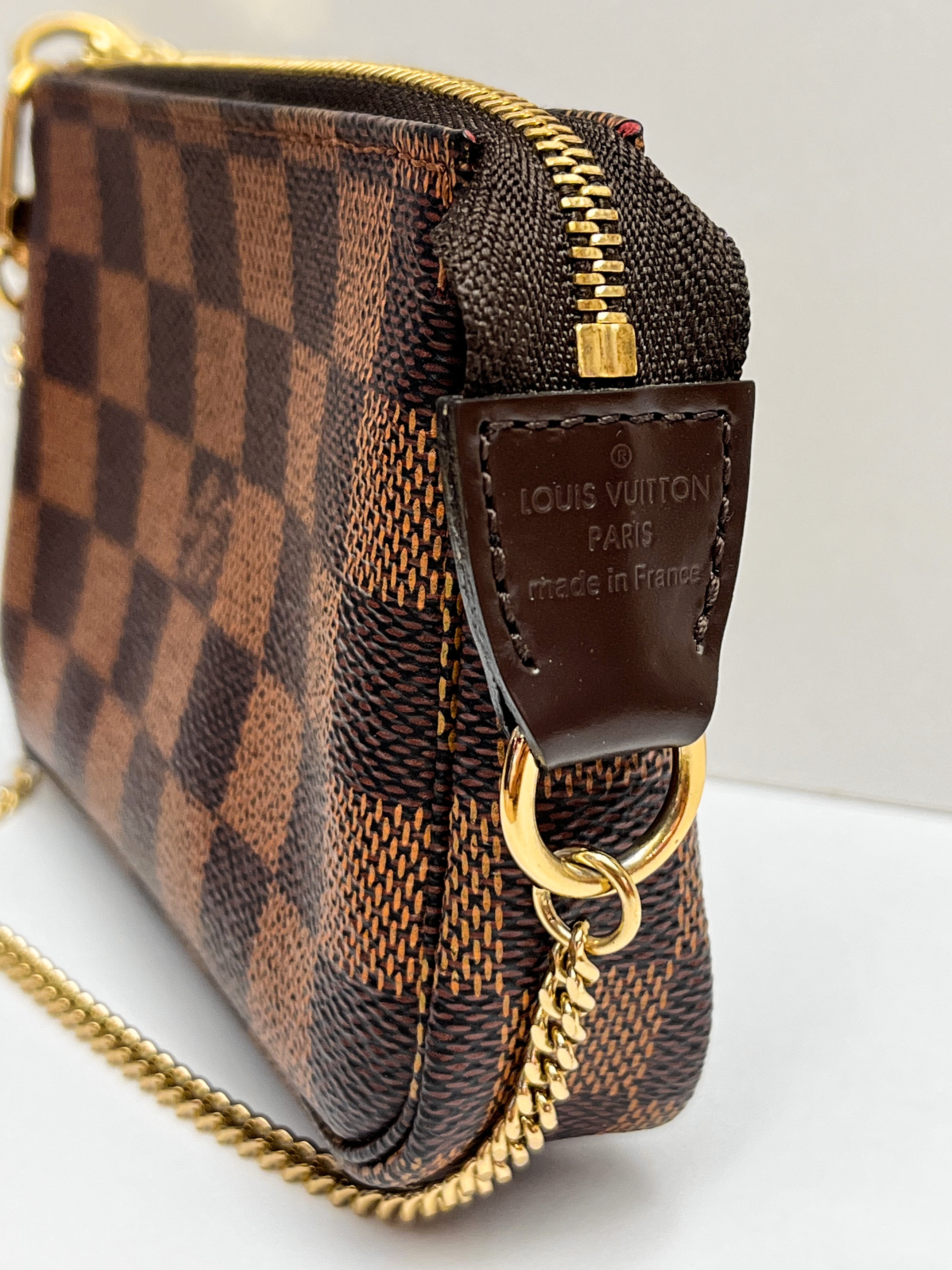 Louis Vuitton Damier Ebène Mini Pochette Accessoires