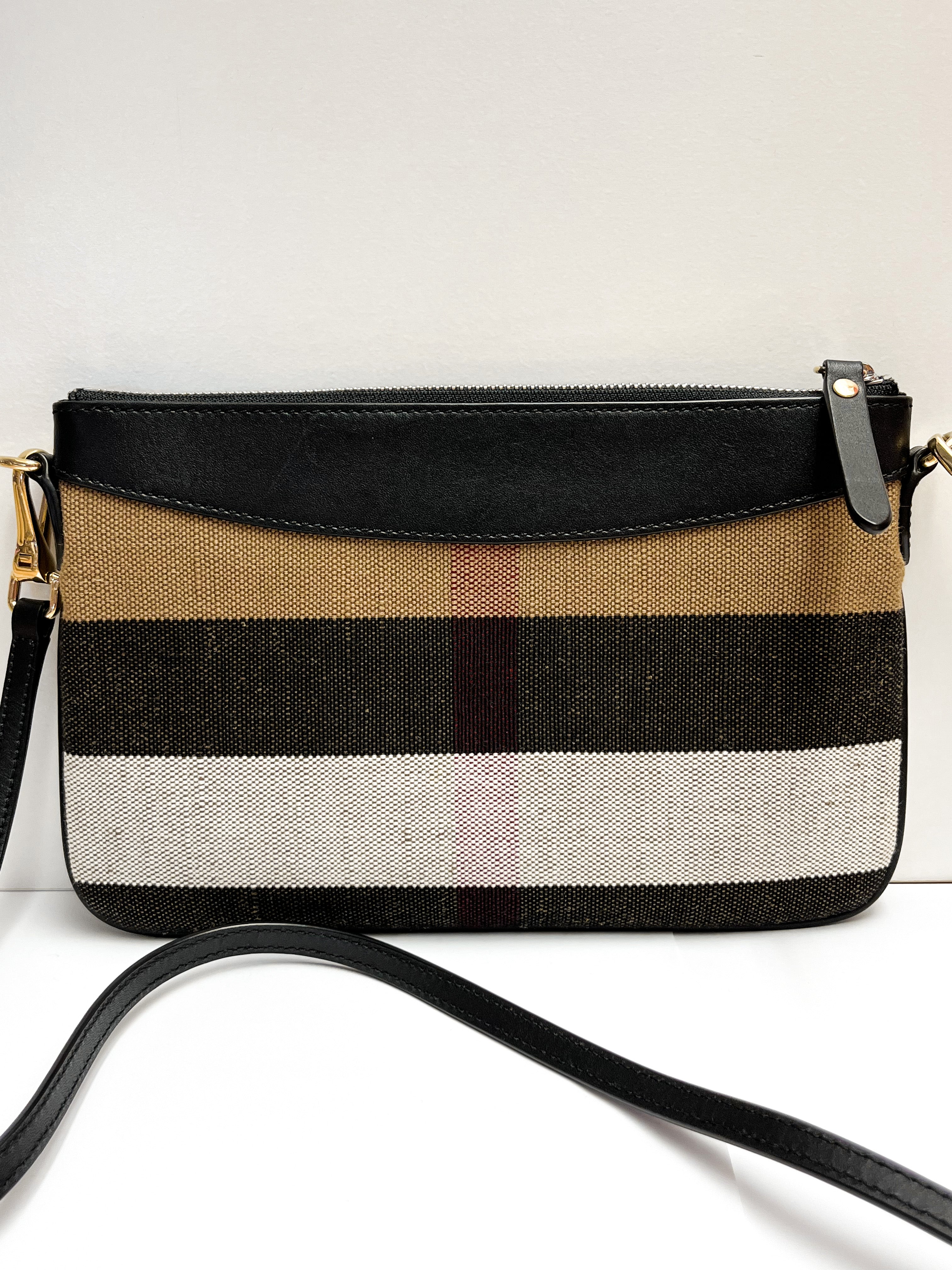 Burberry Canvas Check Peyton Crossbody