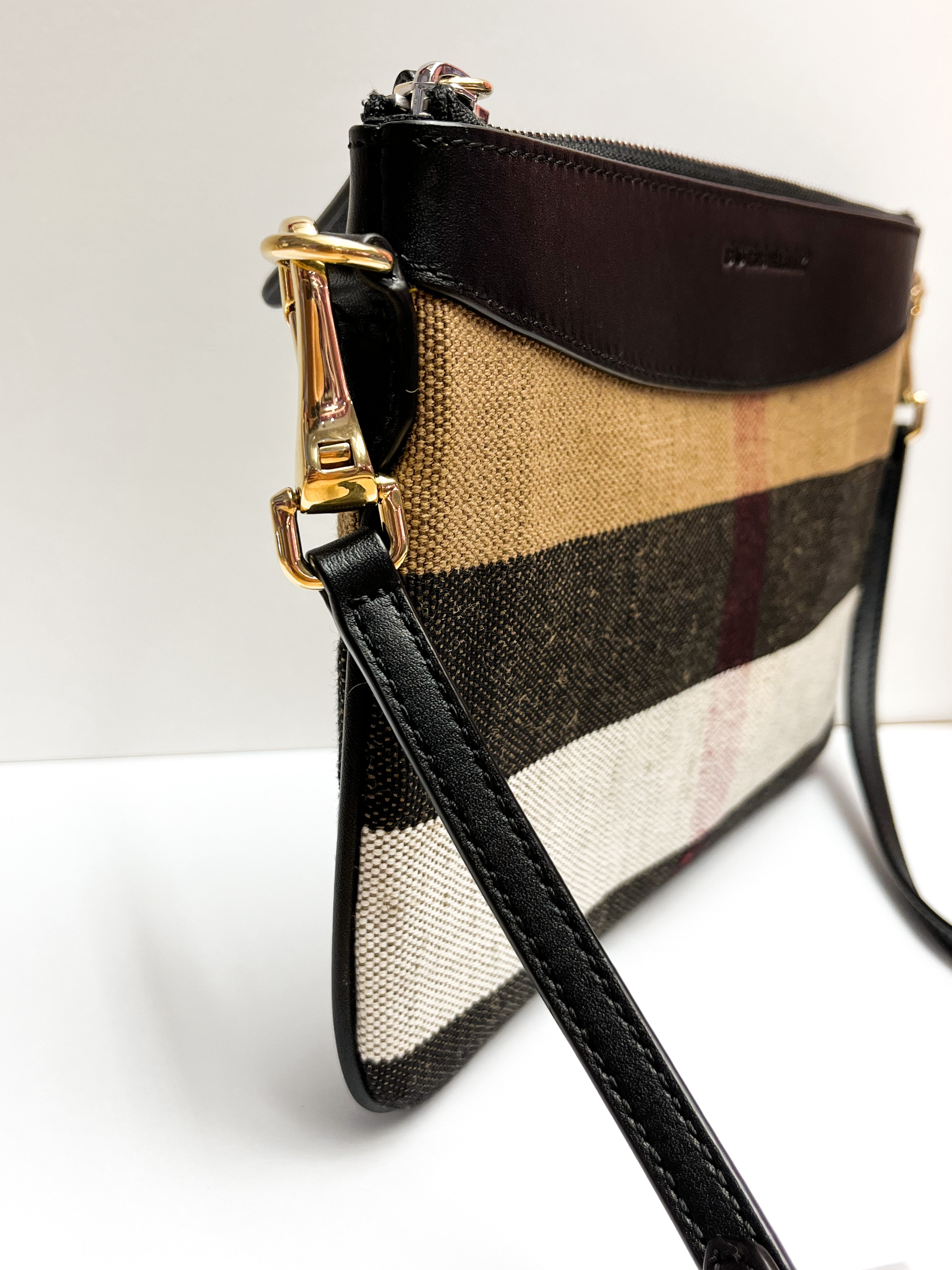 Burberry Canvas Check Peyton Crossbody