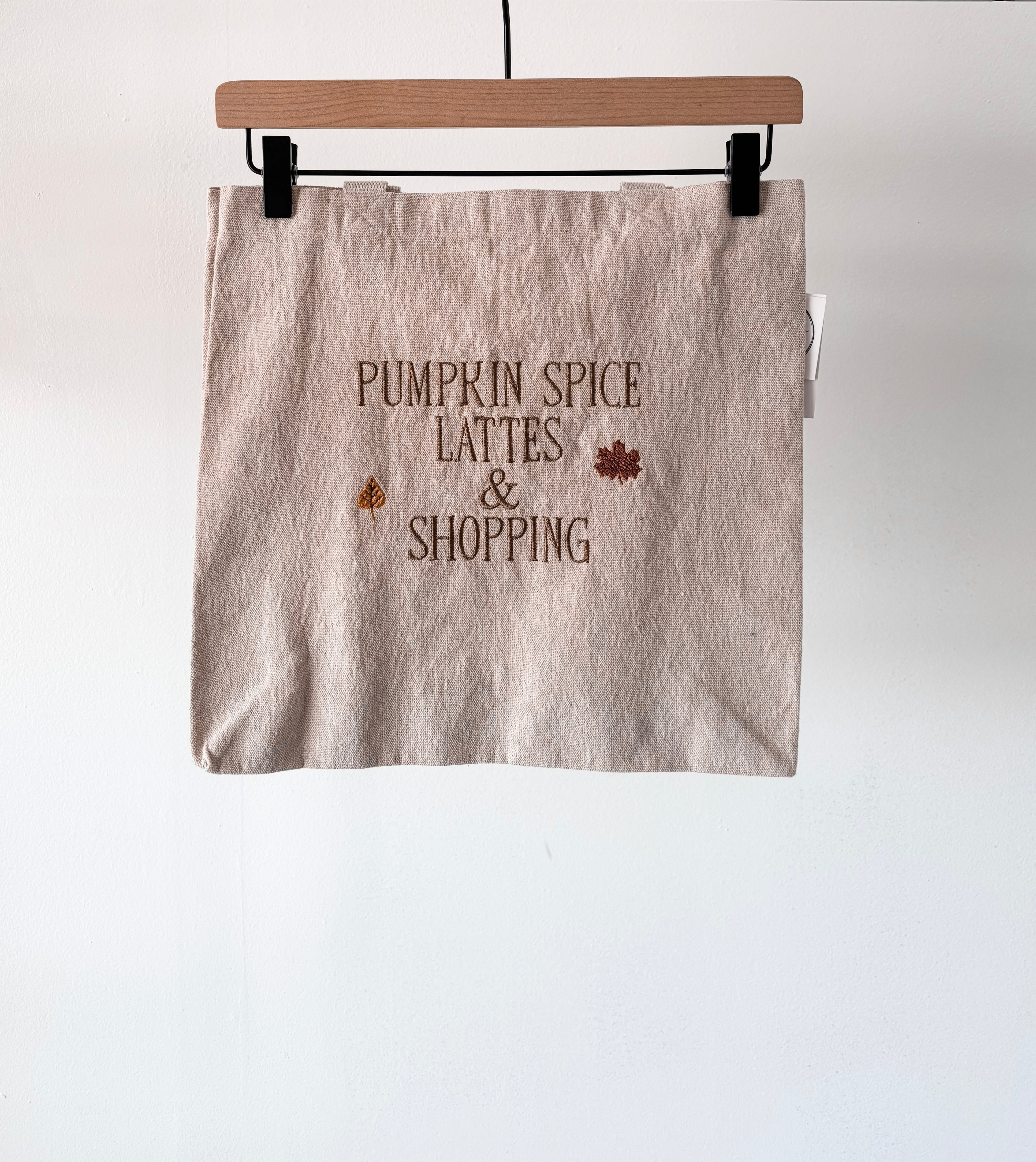 Tomorrow Pumpkin Spice Lattes & Shopping Tote