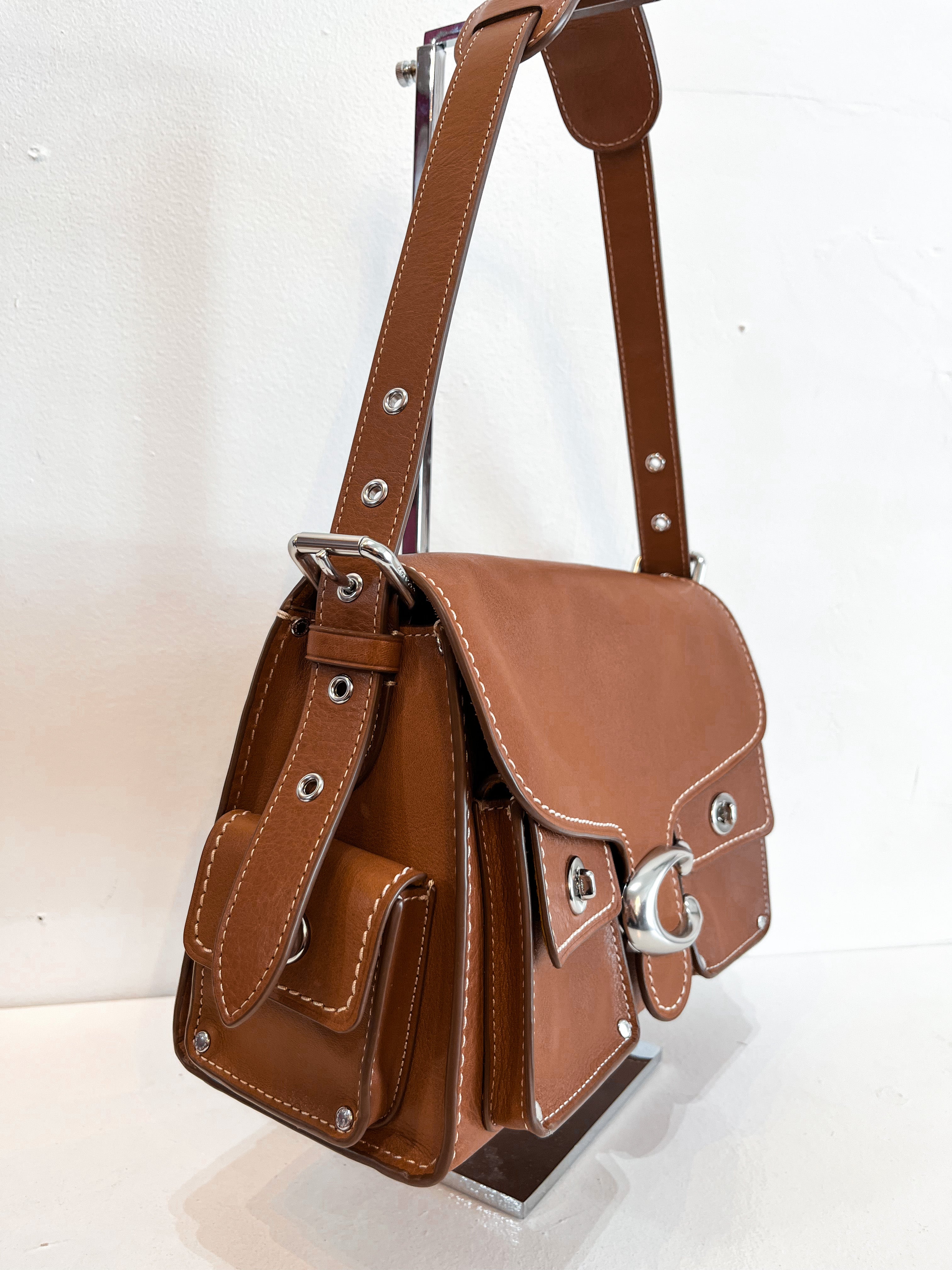 Coach Cargo Turnlock Soft Tabby Shoulder Bag