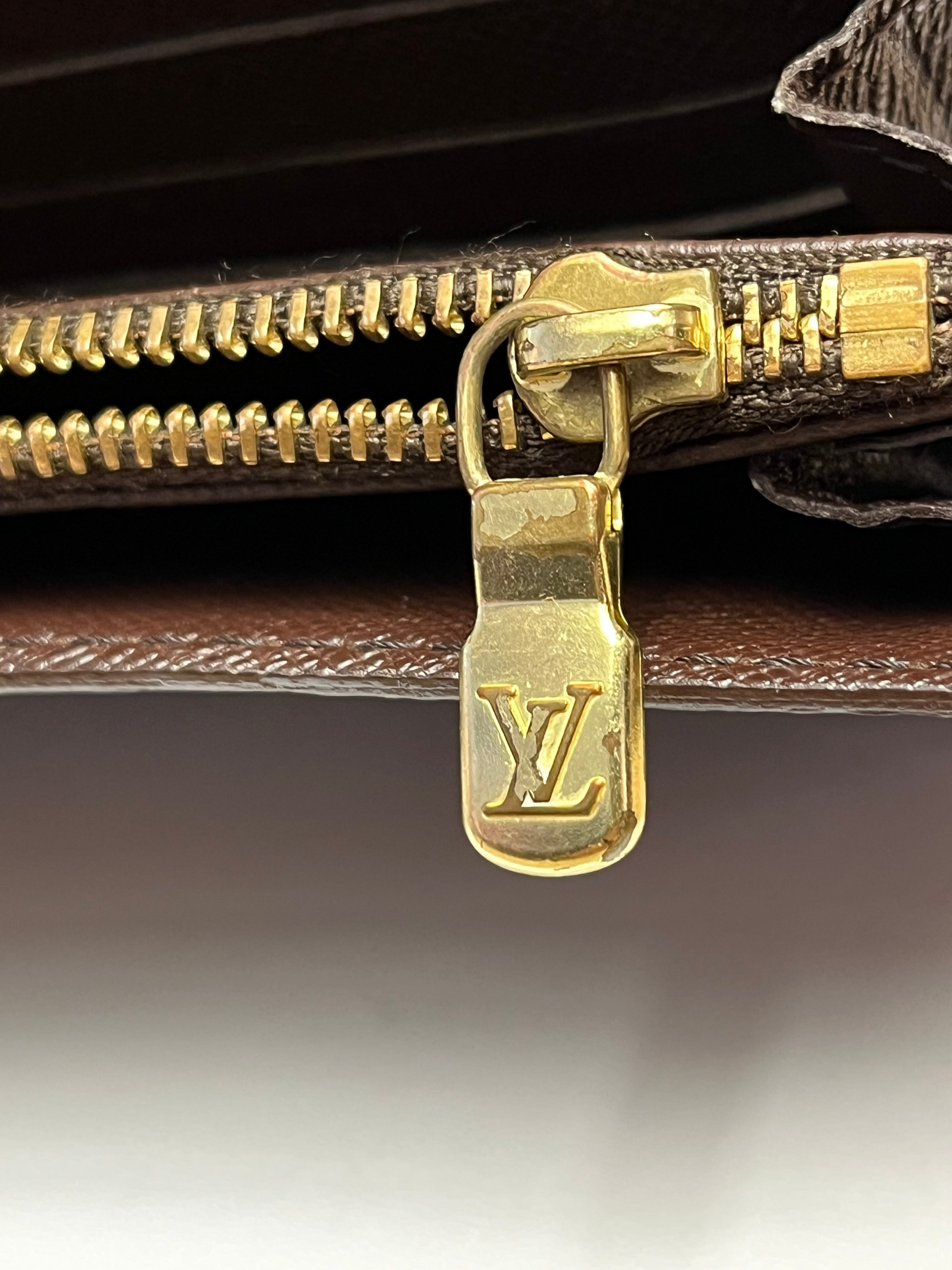 Louis Vuitton Damier Ebene Sarah Wallet