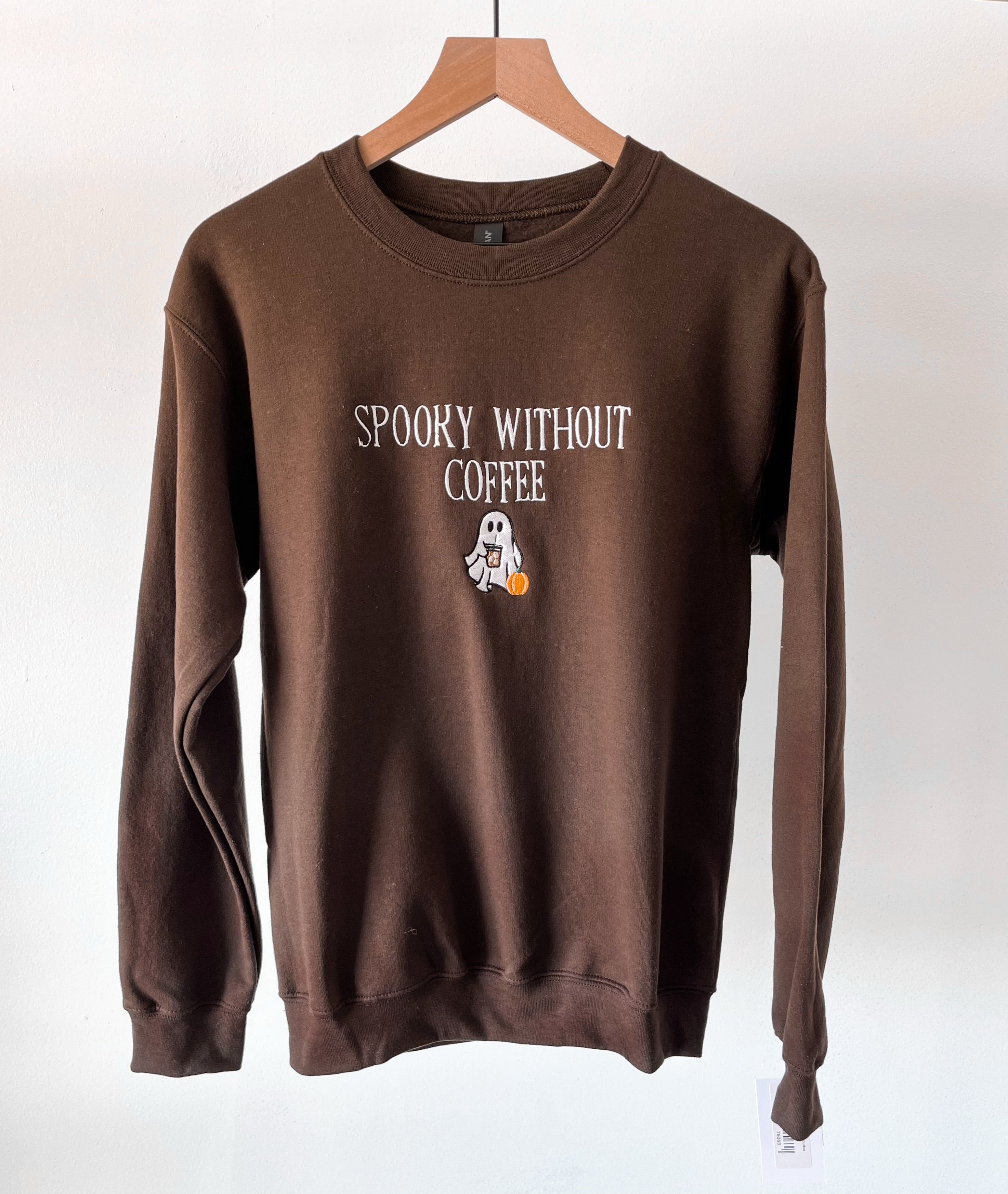 Tomorrow Spooky Without Coffee Sweatshirt