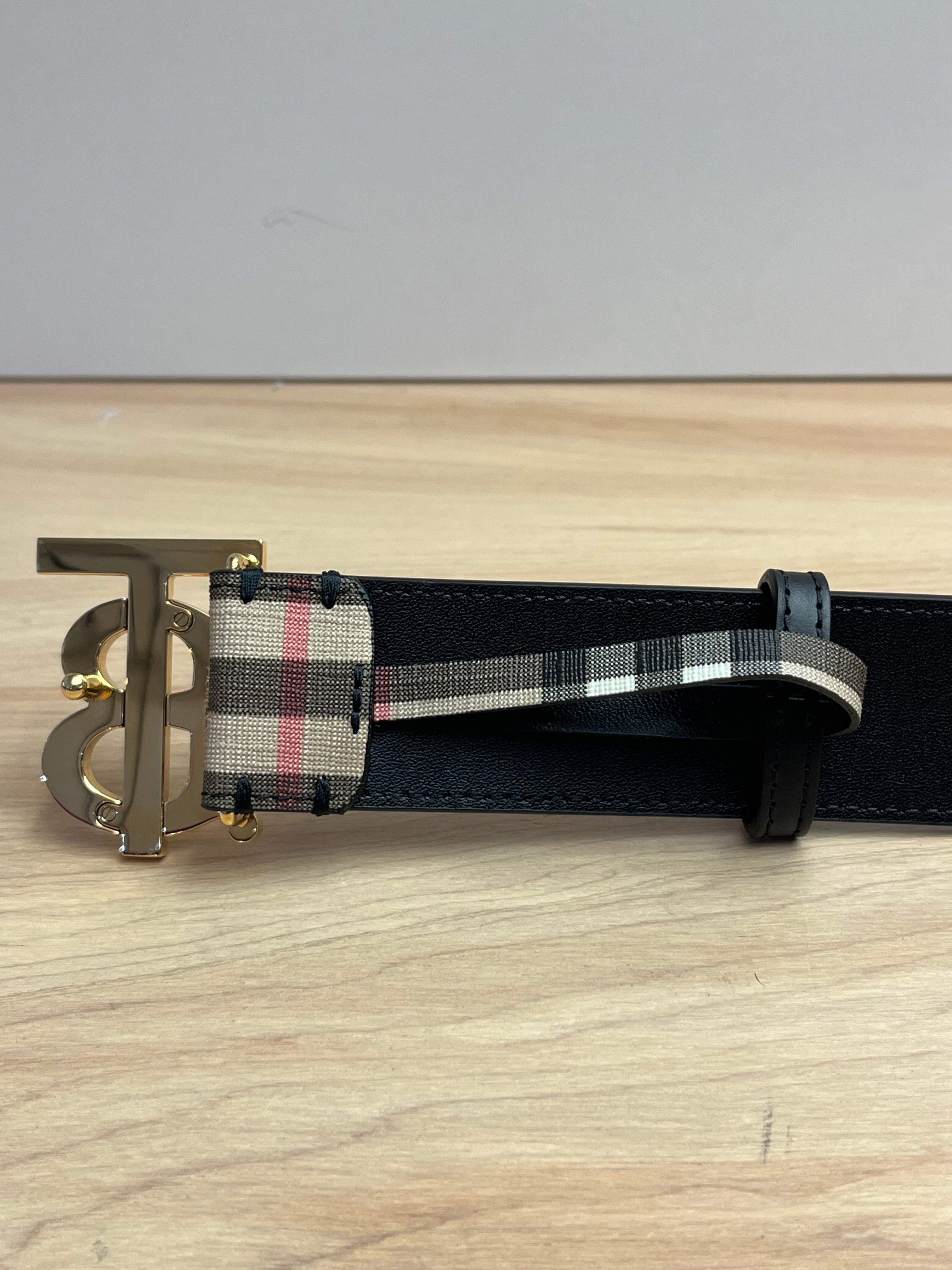 Burberry Check TB Belt