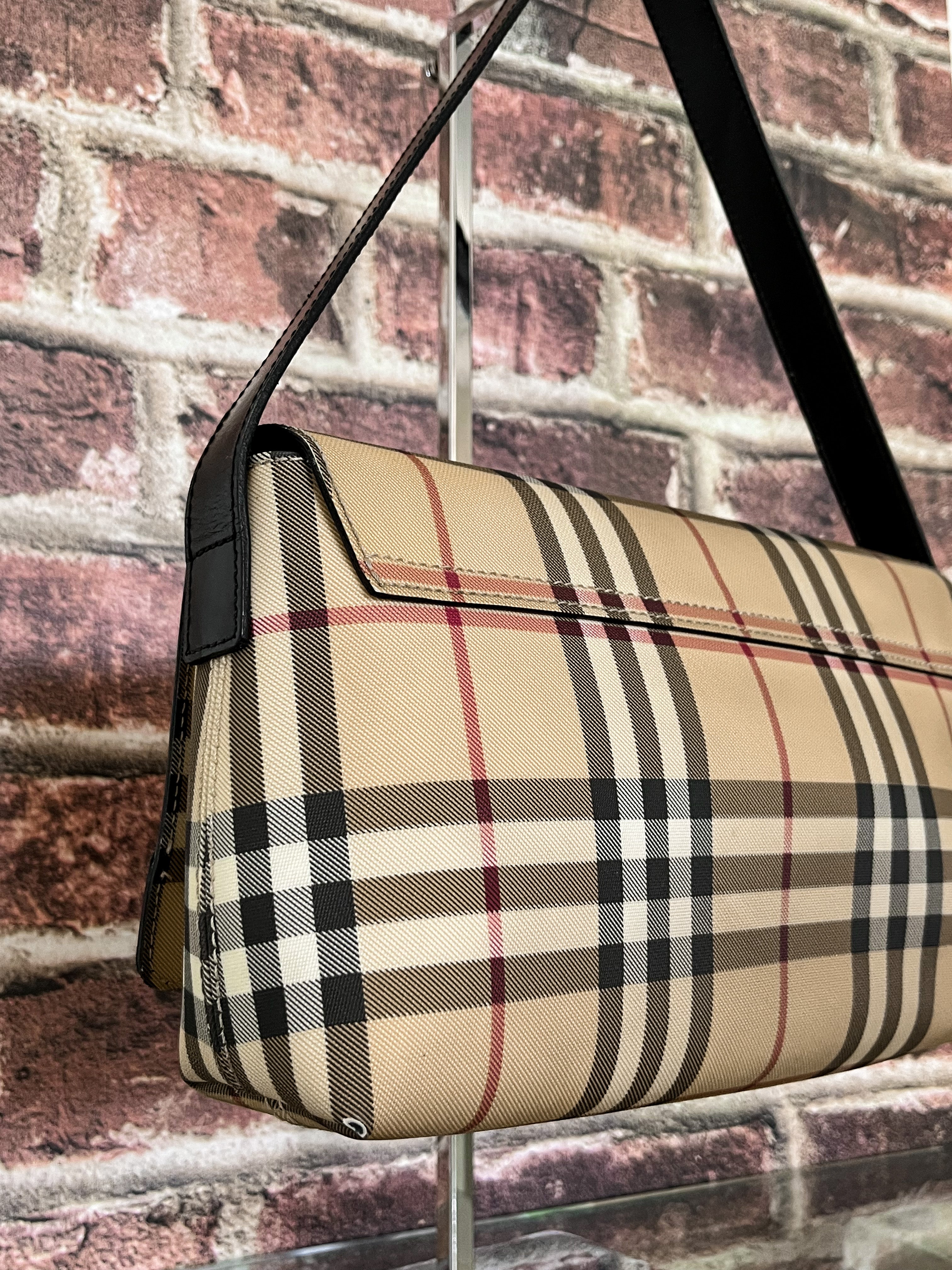 Burberry Nova Check Shoulder Bag