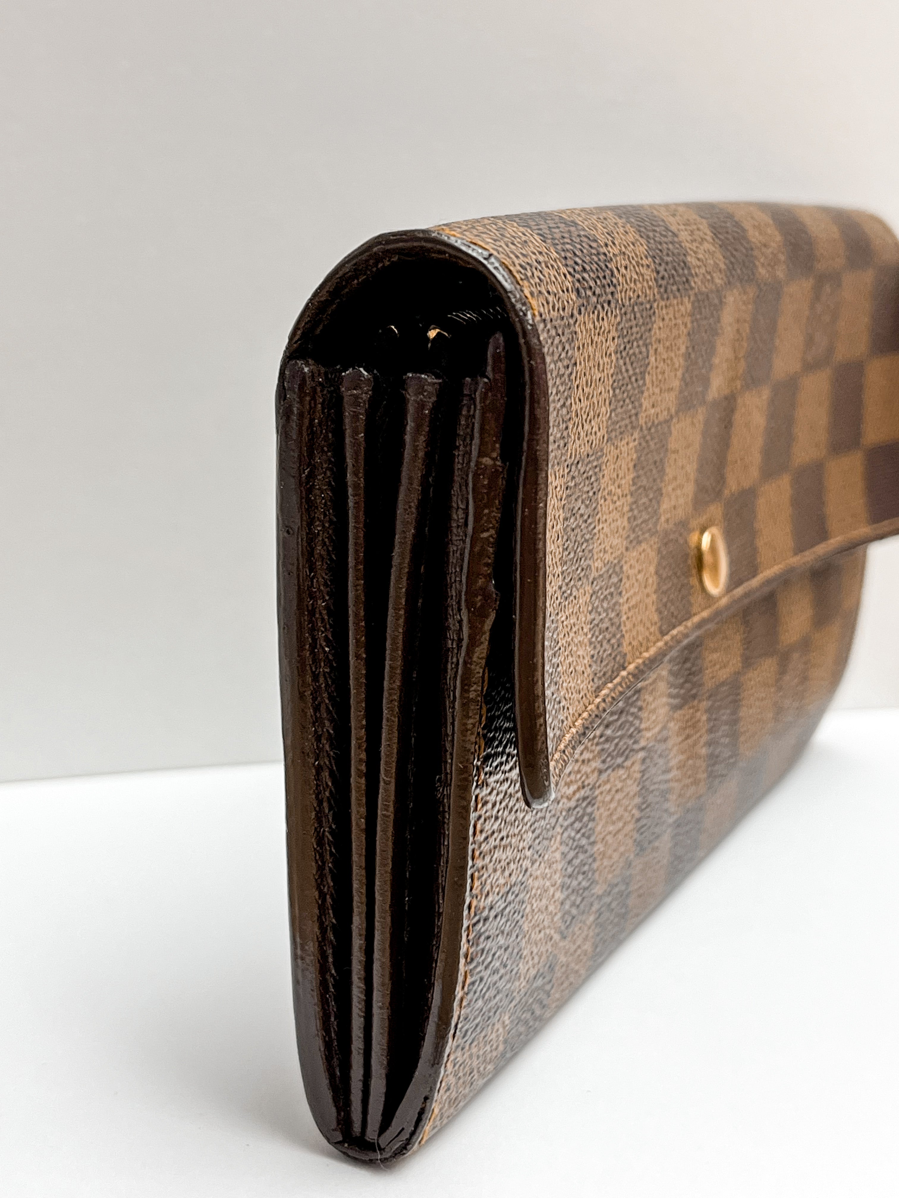 Louis Vuitton Damier Ebene Sarah Wallet