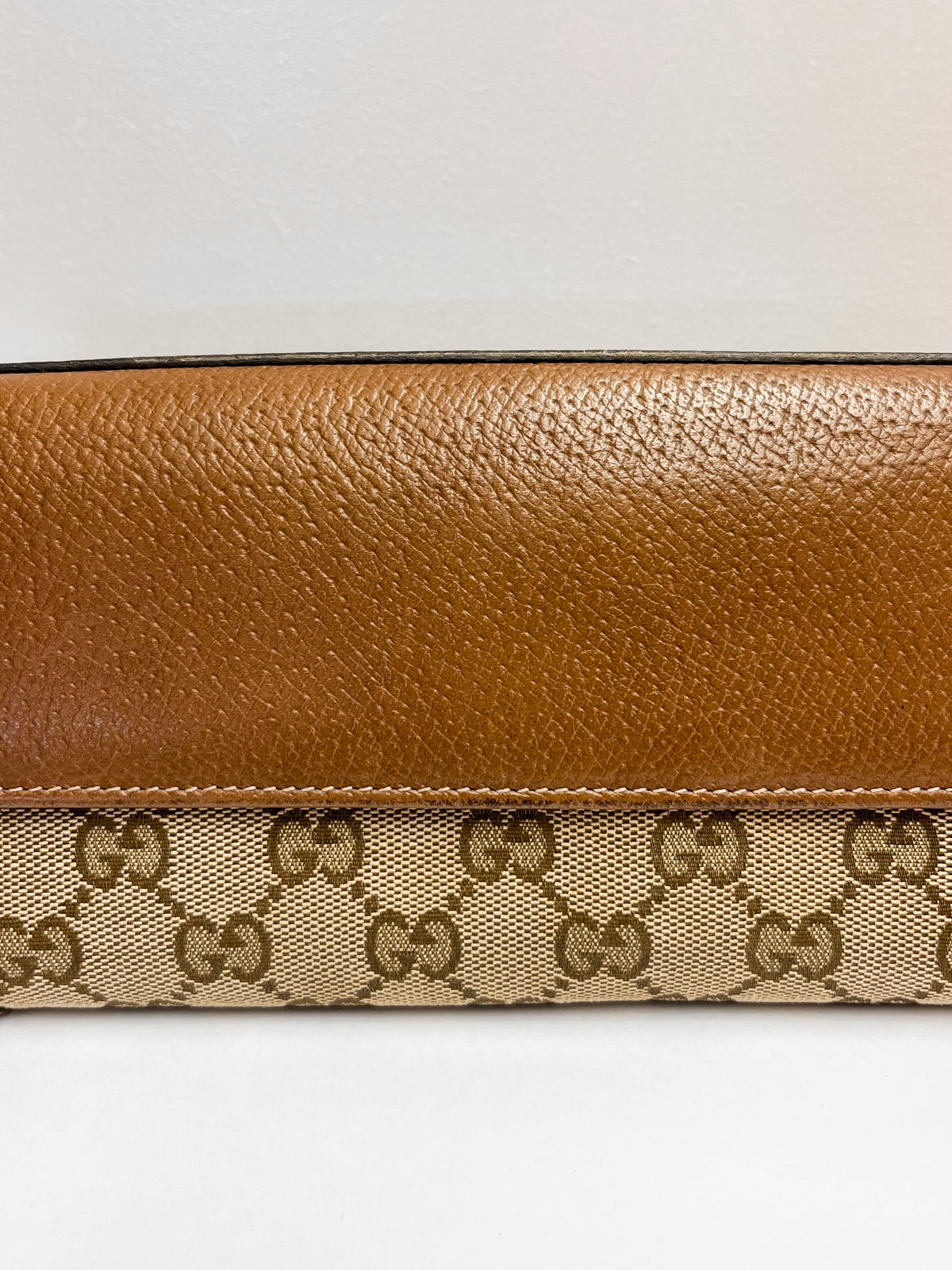 Gucci GG Canvas Bree Long Wallet