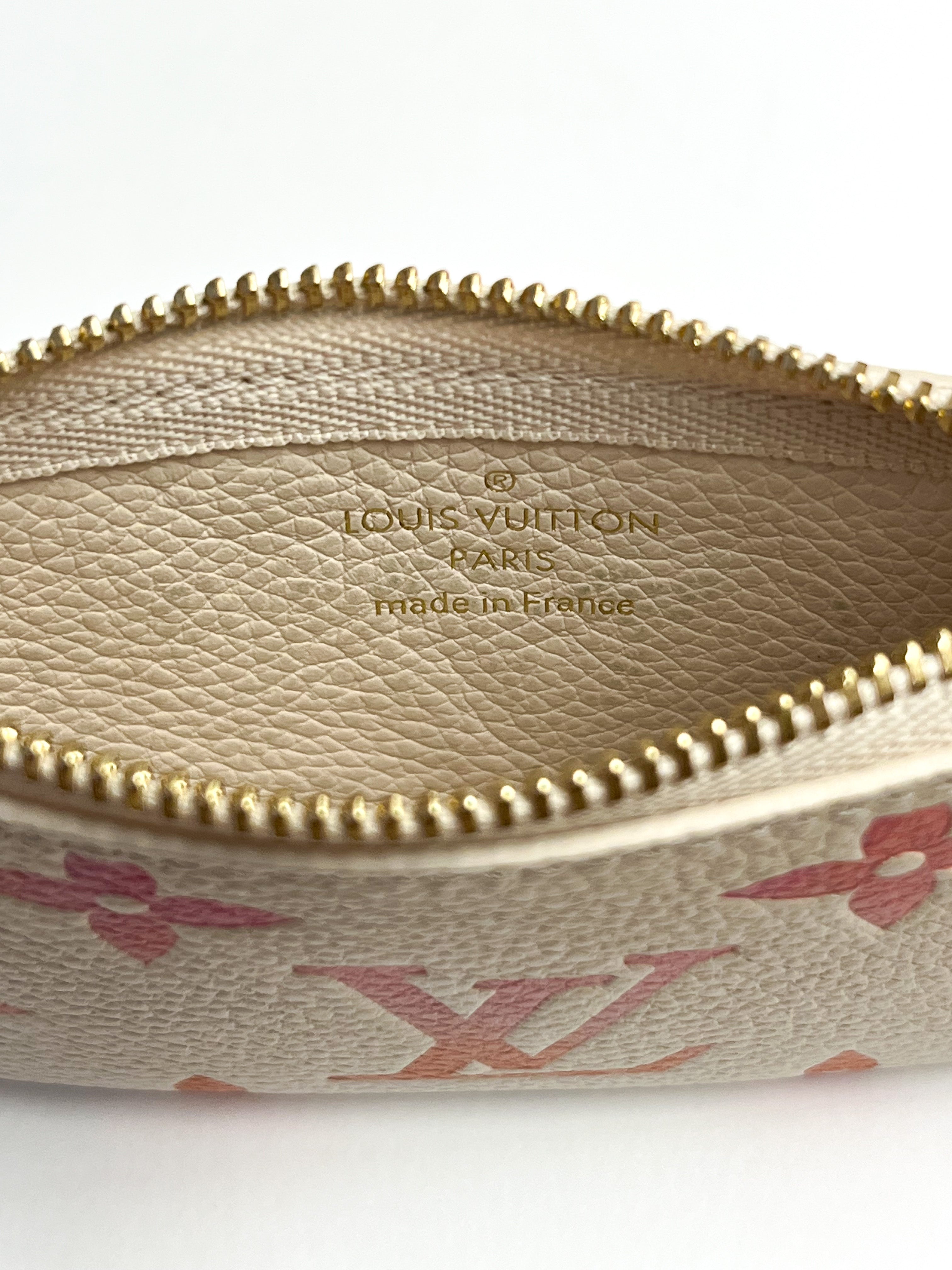 Louis Vuitton Key Pouch Monogram Empreinte Sunrise Aquarelle