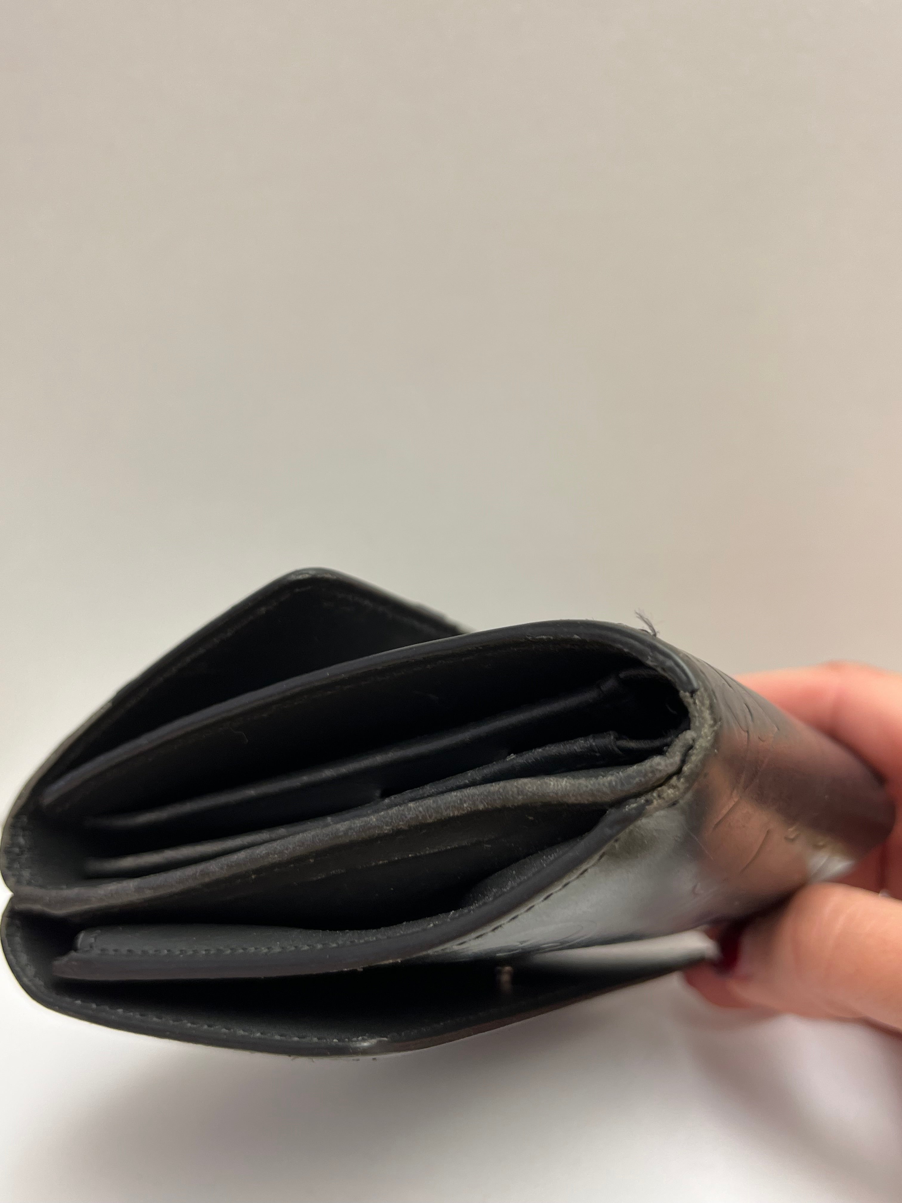 Louis Vuitton Matte Monogram Trifold Wallet