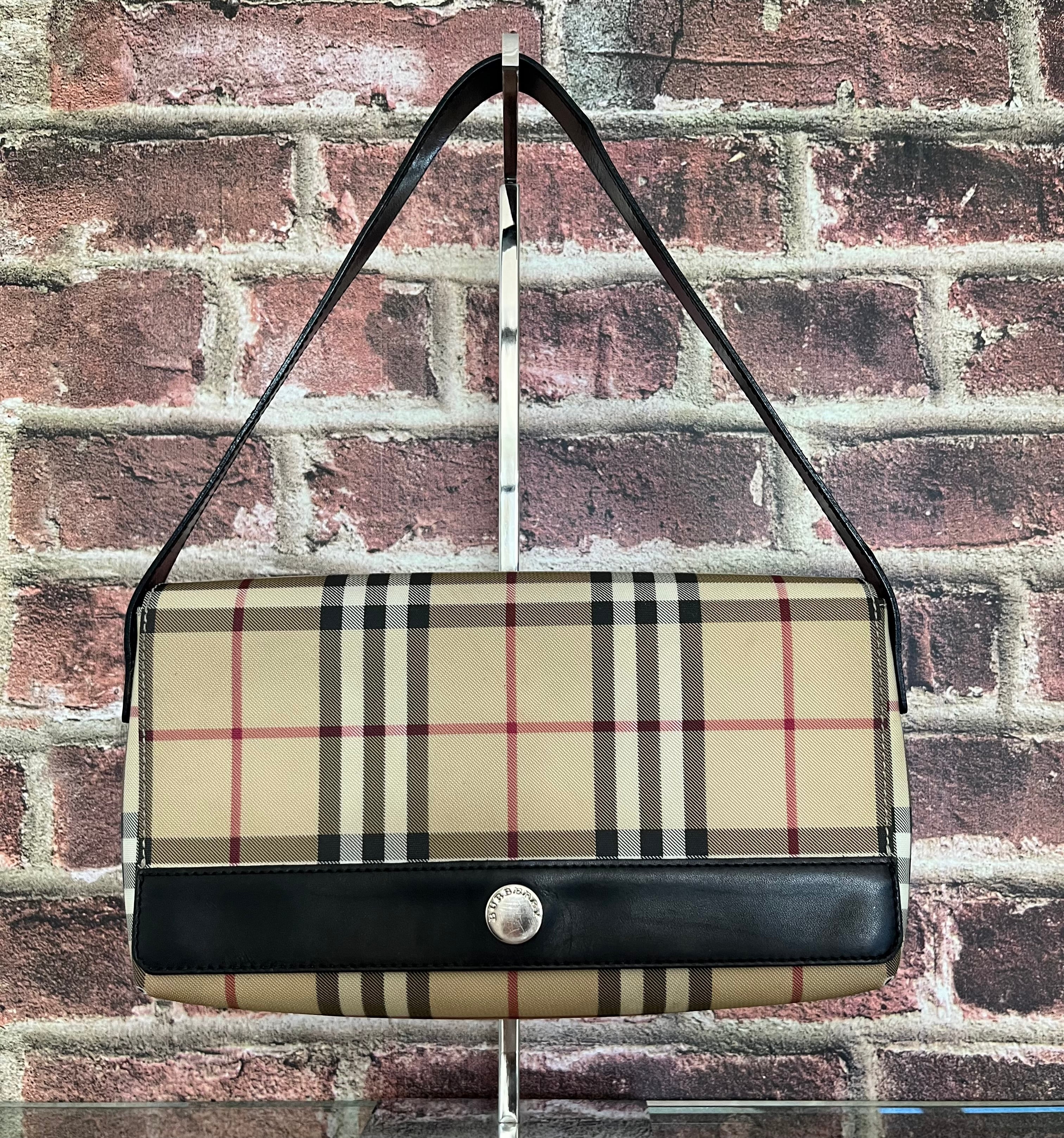 Burberry Nova Check Shoulder Bag