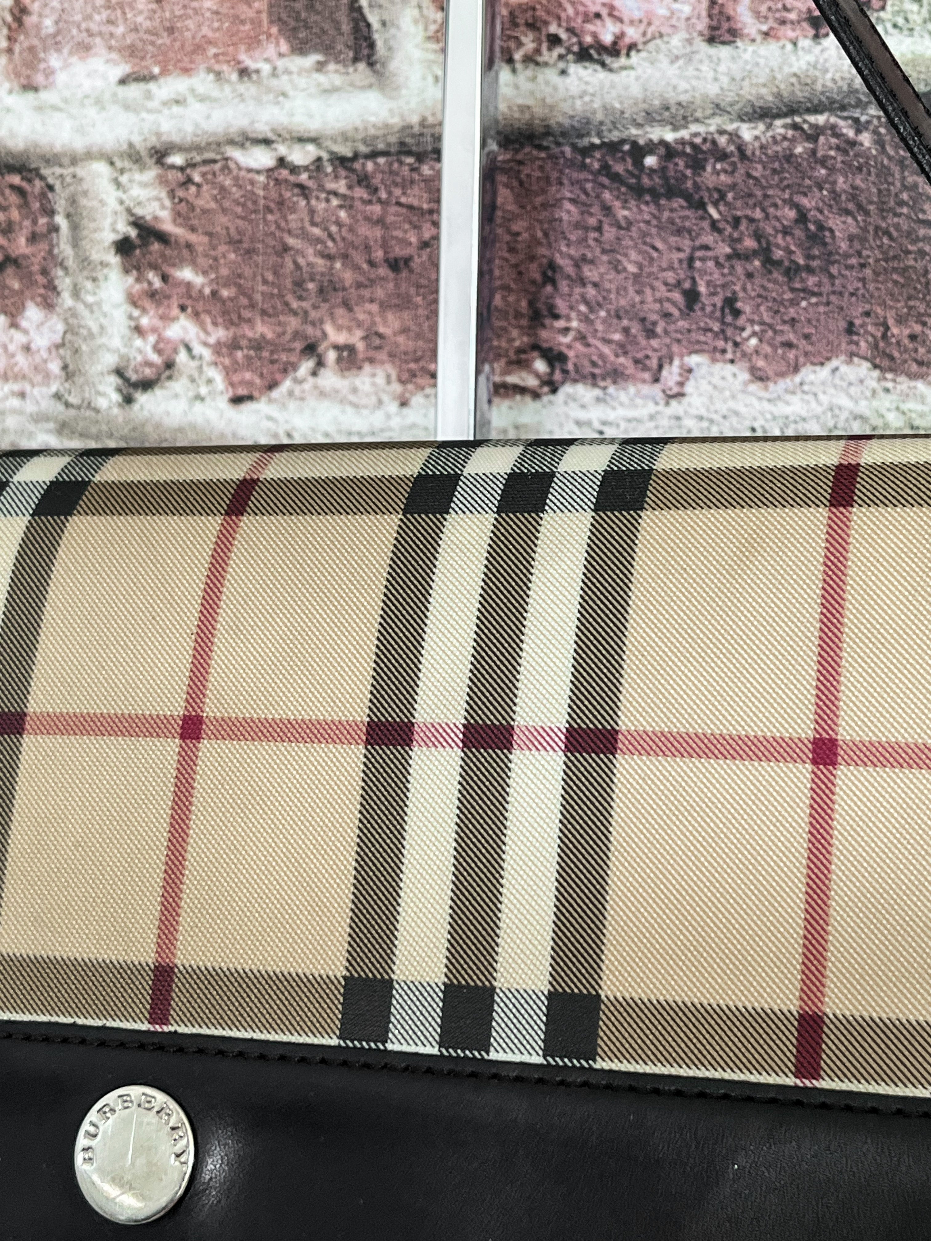 Burberry Nova Check Shoulder Bag