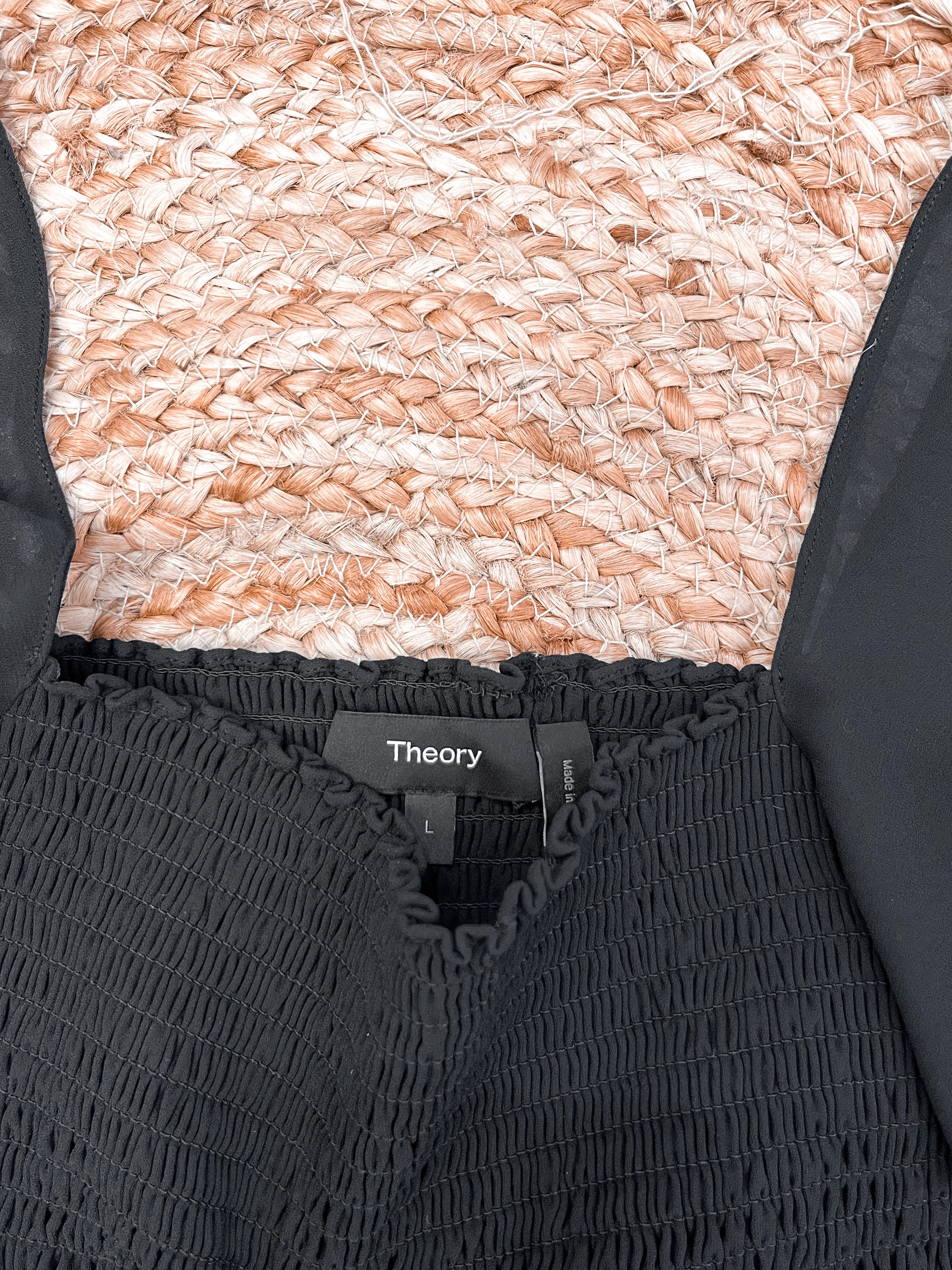 Theory Short Sleeve Blouse