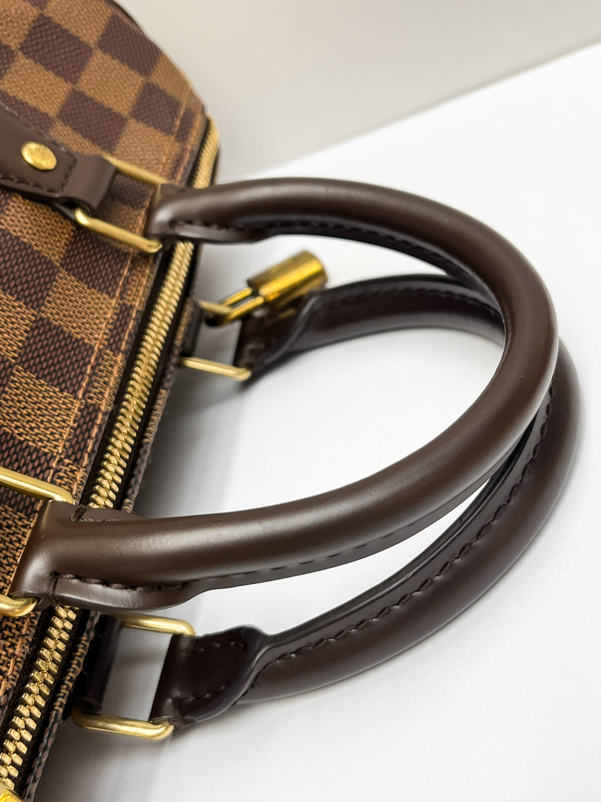Louis Vuitton Damier Ebene Speedy Bandouliere 25