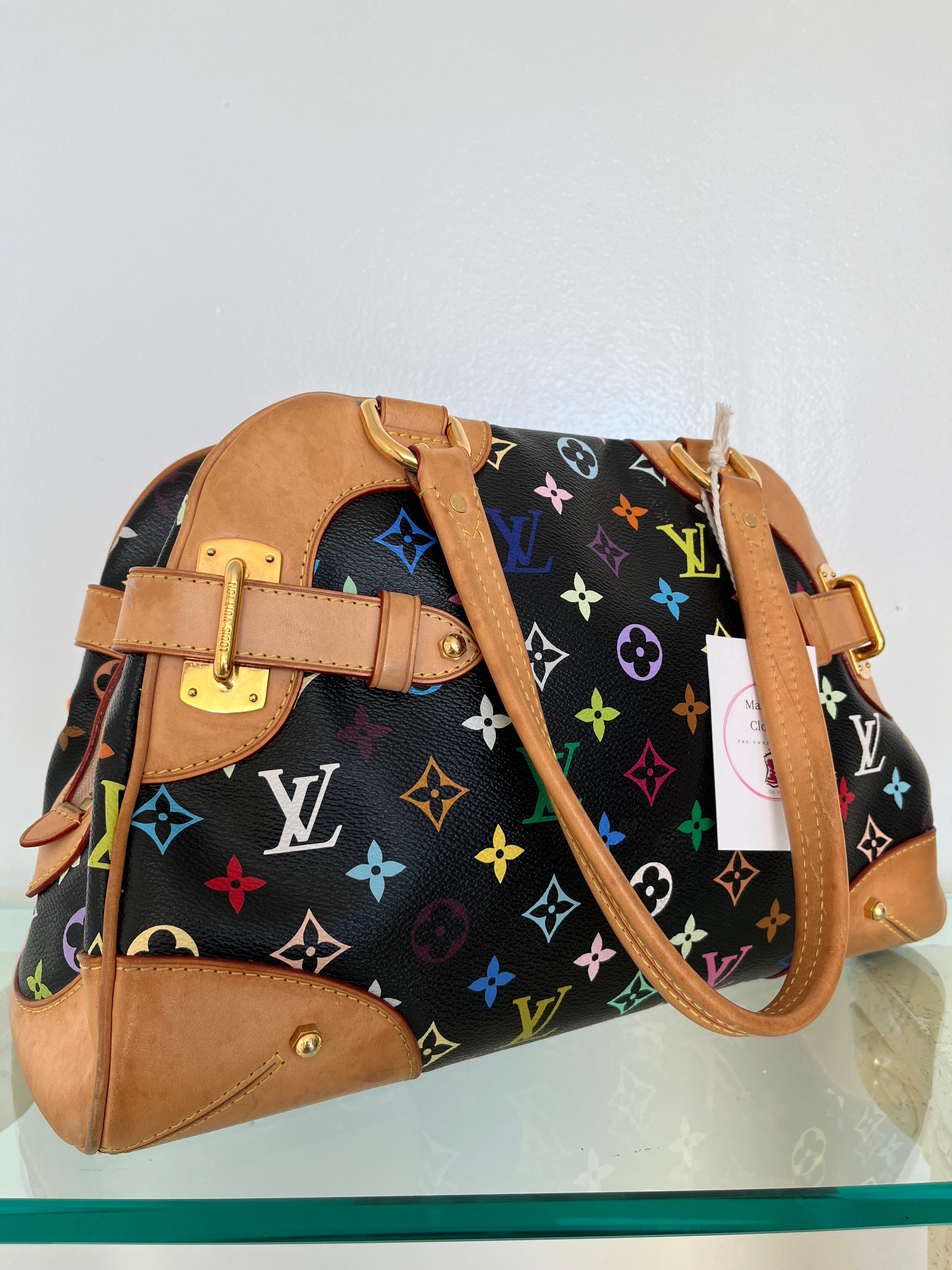Louis Vuitton Monogram Multicolore Claudia Shoulder Bag