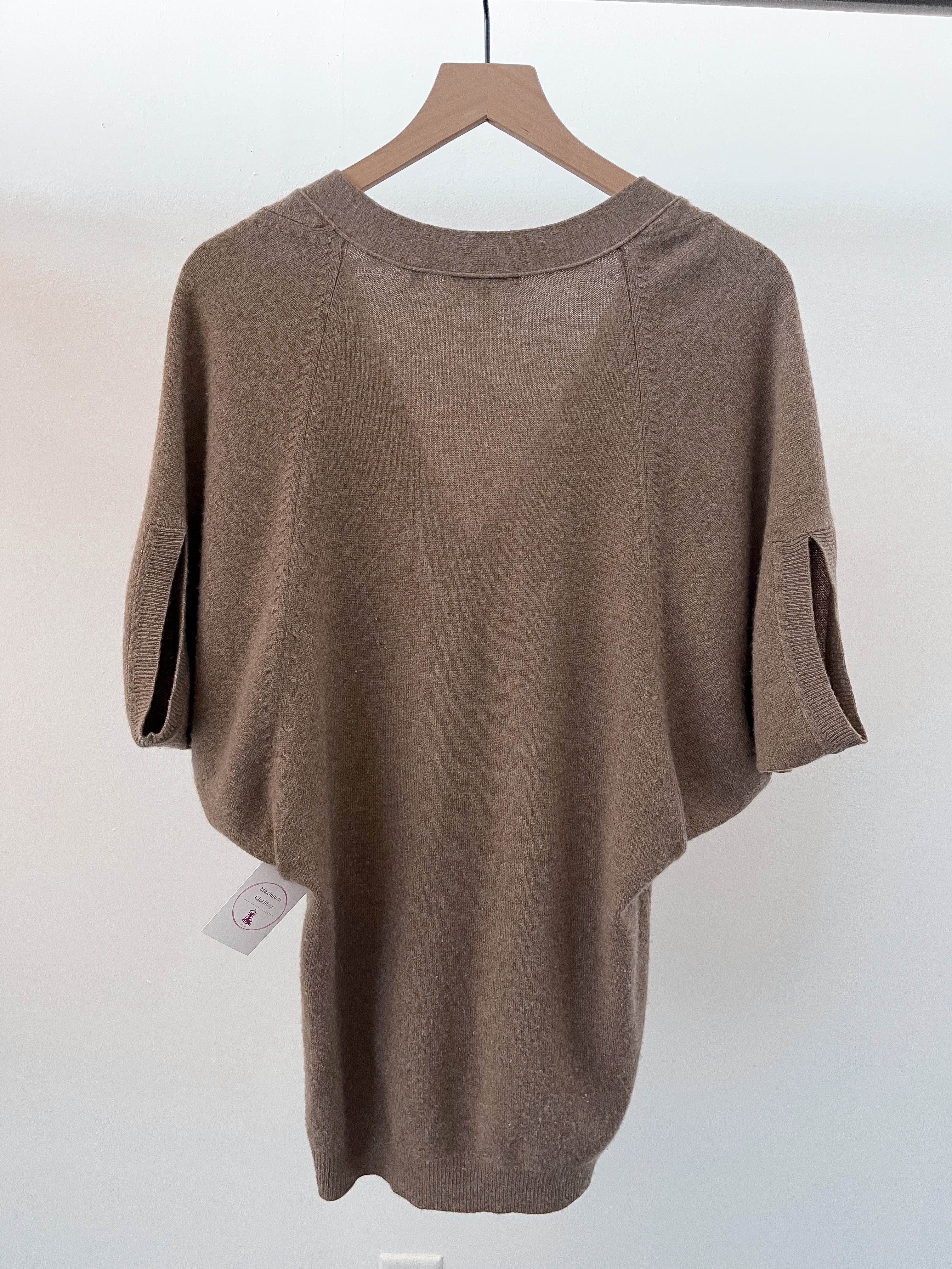 Vince. Cashmere Short Sleeve Cardigan