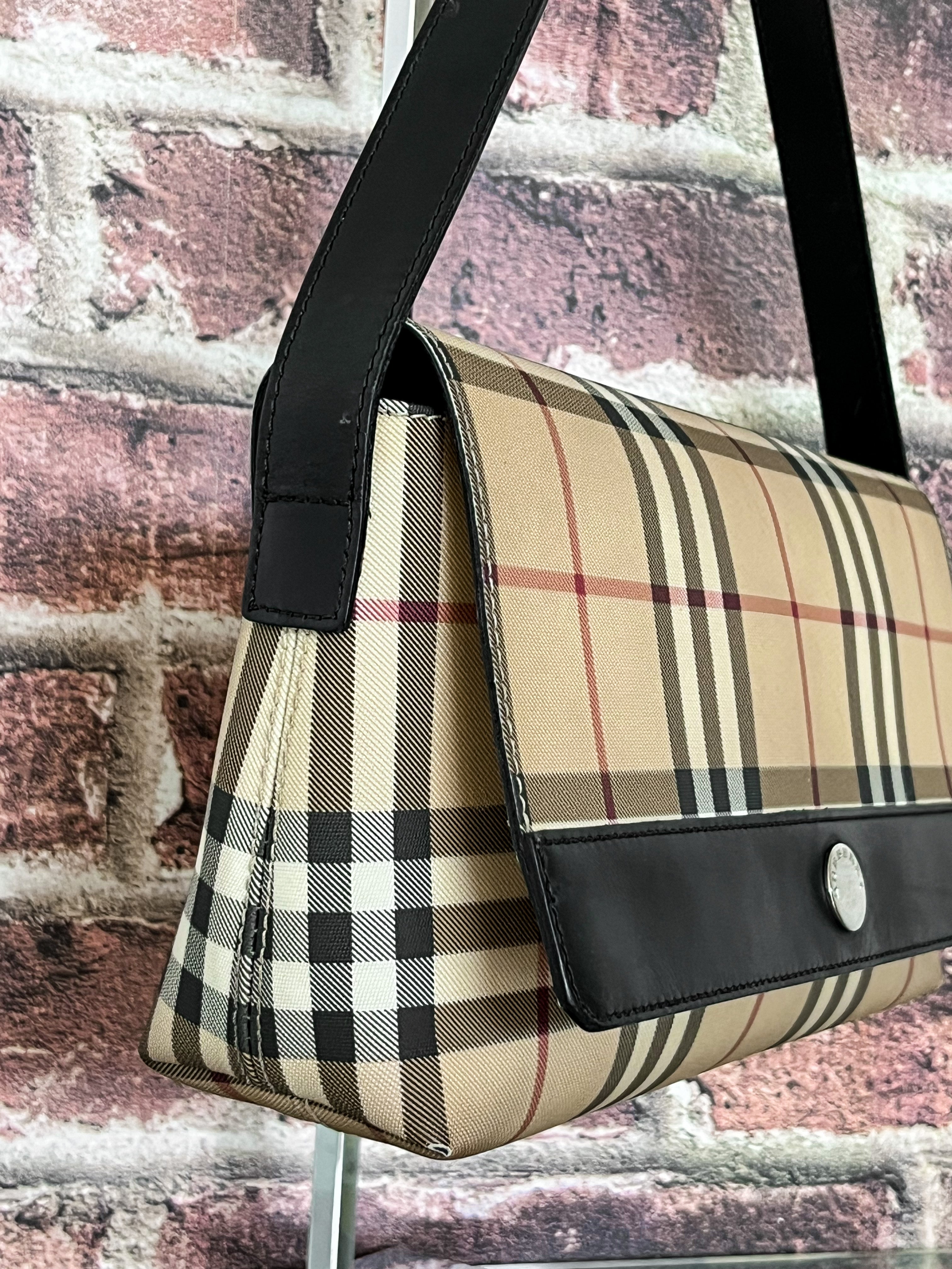 Burberry Nova Check Shoulder Bag
